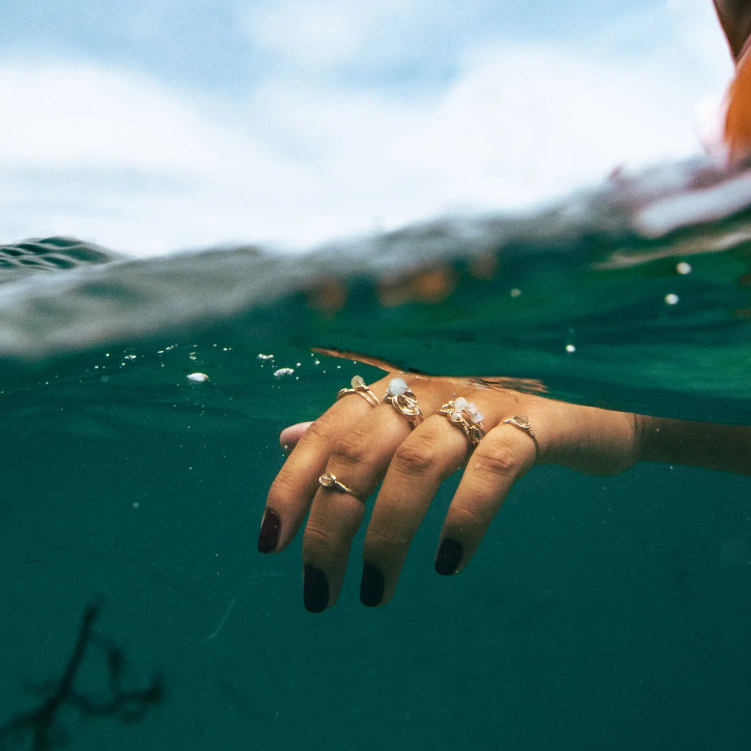 Moonstone Statement Ring