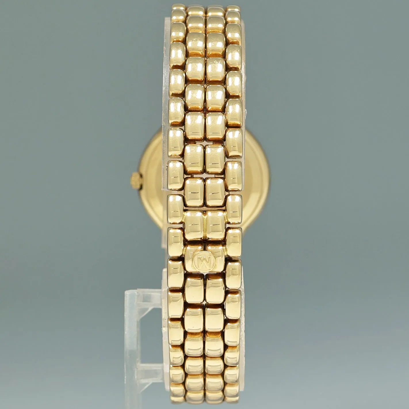 Movado 14k Solid Yellow Gold Diamond and Mother of Pearl Watch