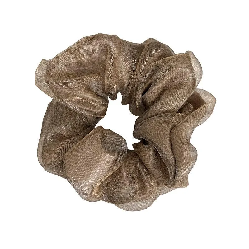 Net Yarn Scrunchies