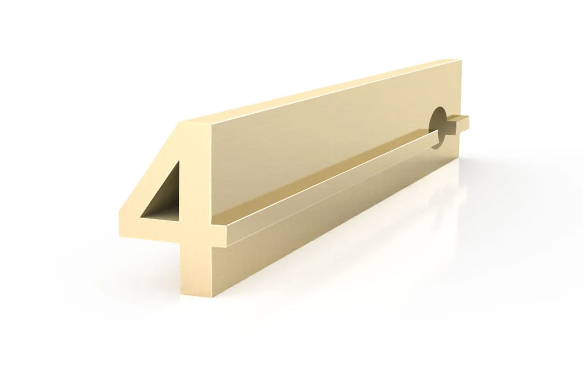 Number 4 - Pendant