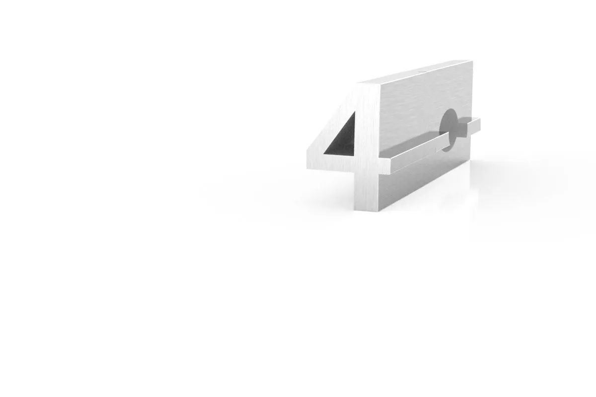 Number 4 - Pendant