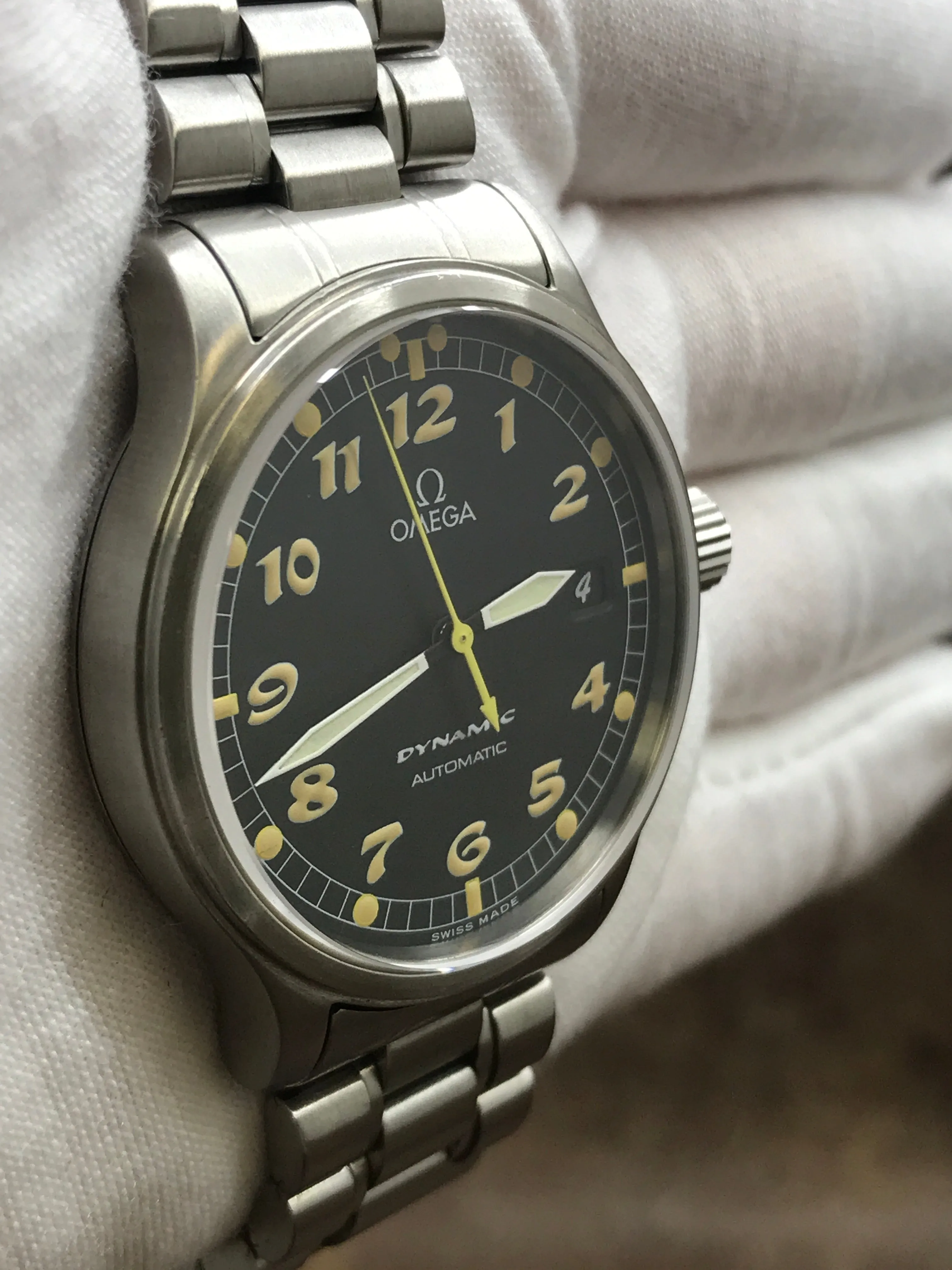 Omega Dynamic 166.0310 Black Dial Automatic Men's Watch
