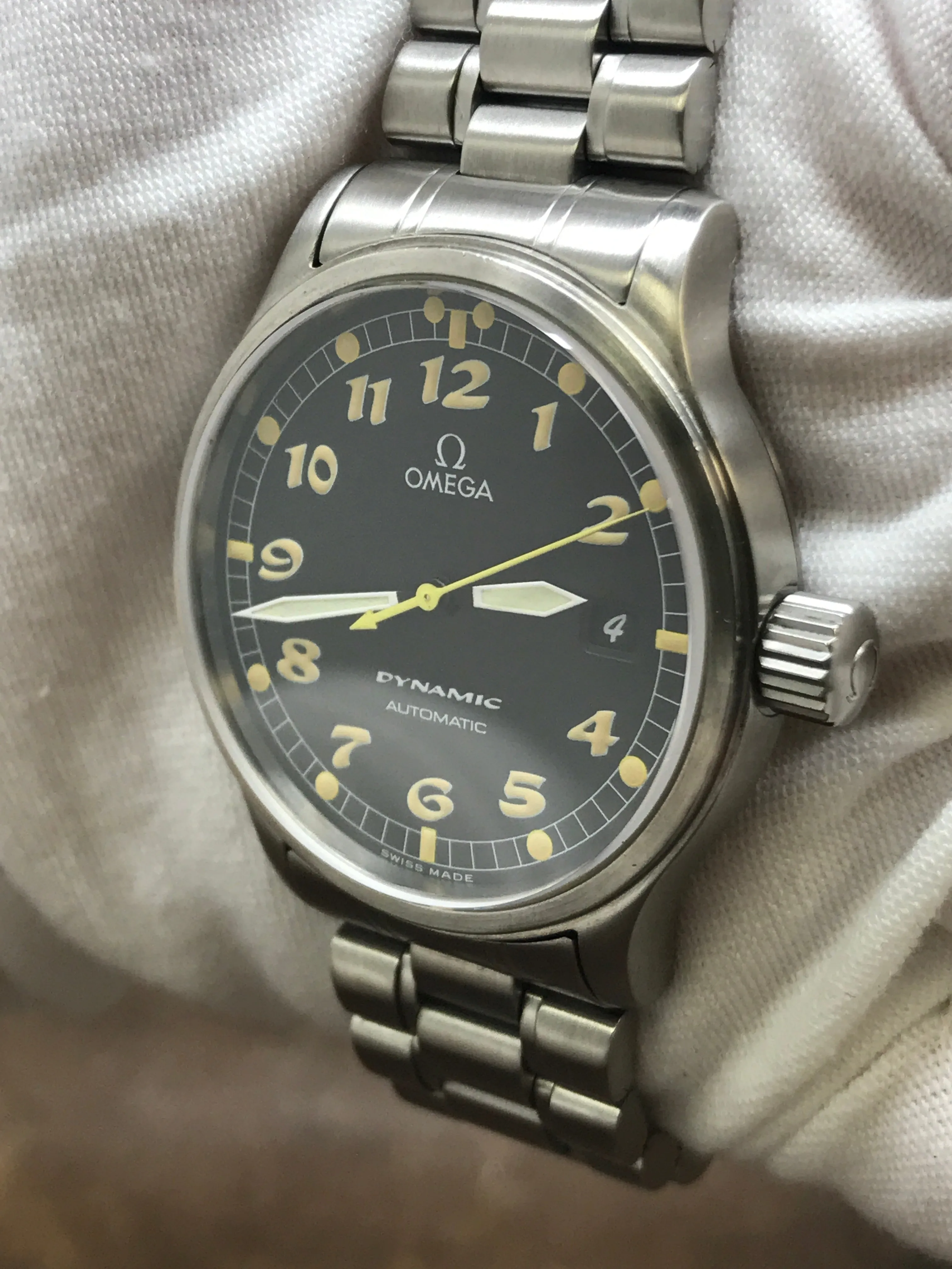 Omega Dynamic 166.0310 Black Dial Automatic Men's Watch