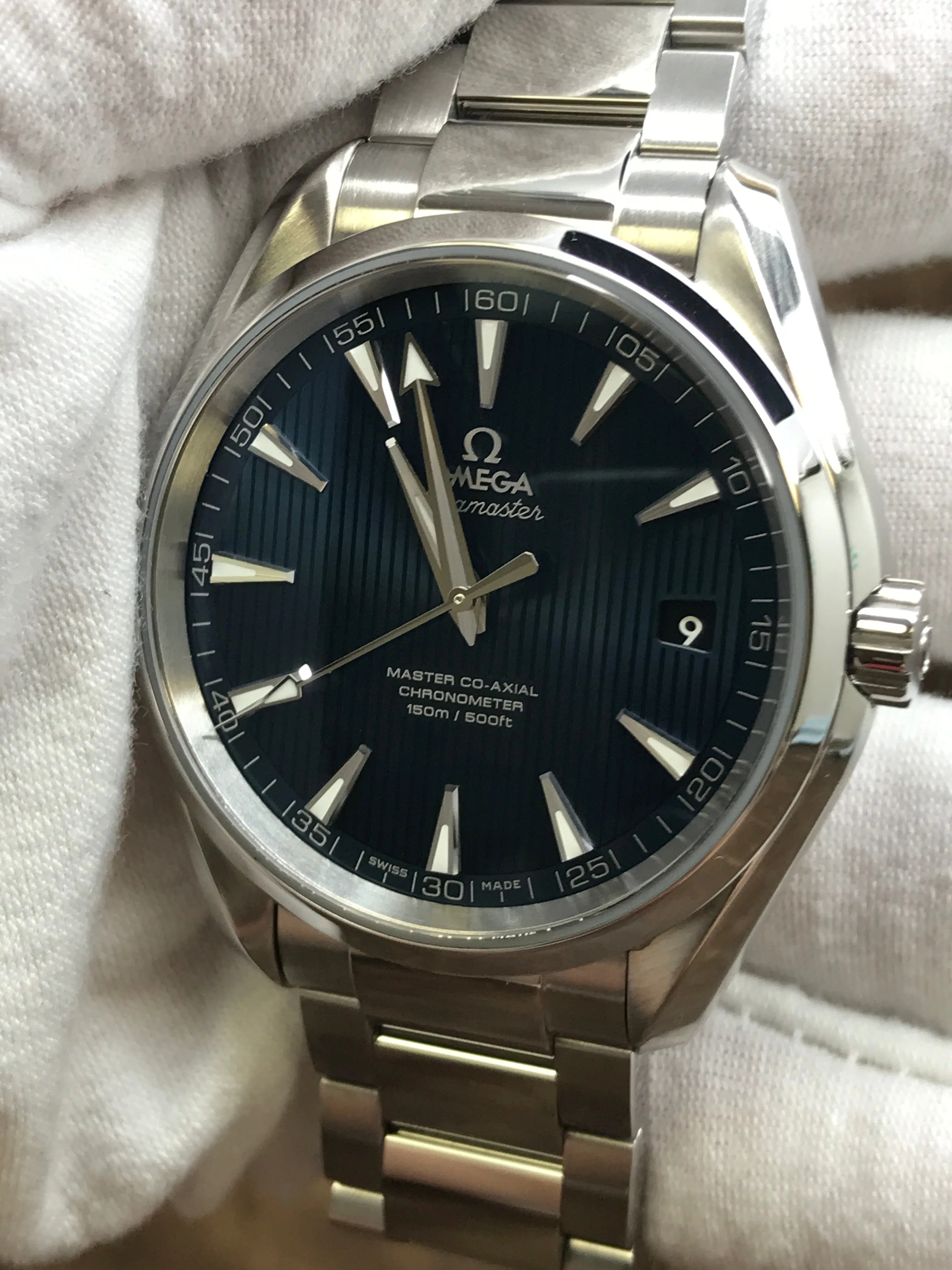 Omega Seamaster Aqua Terra 150M 231.10.42.21.03.003 Blue Dial Automatic  Men's Watch