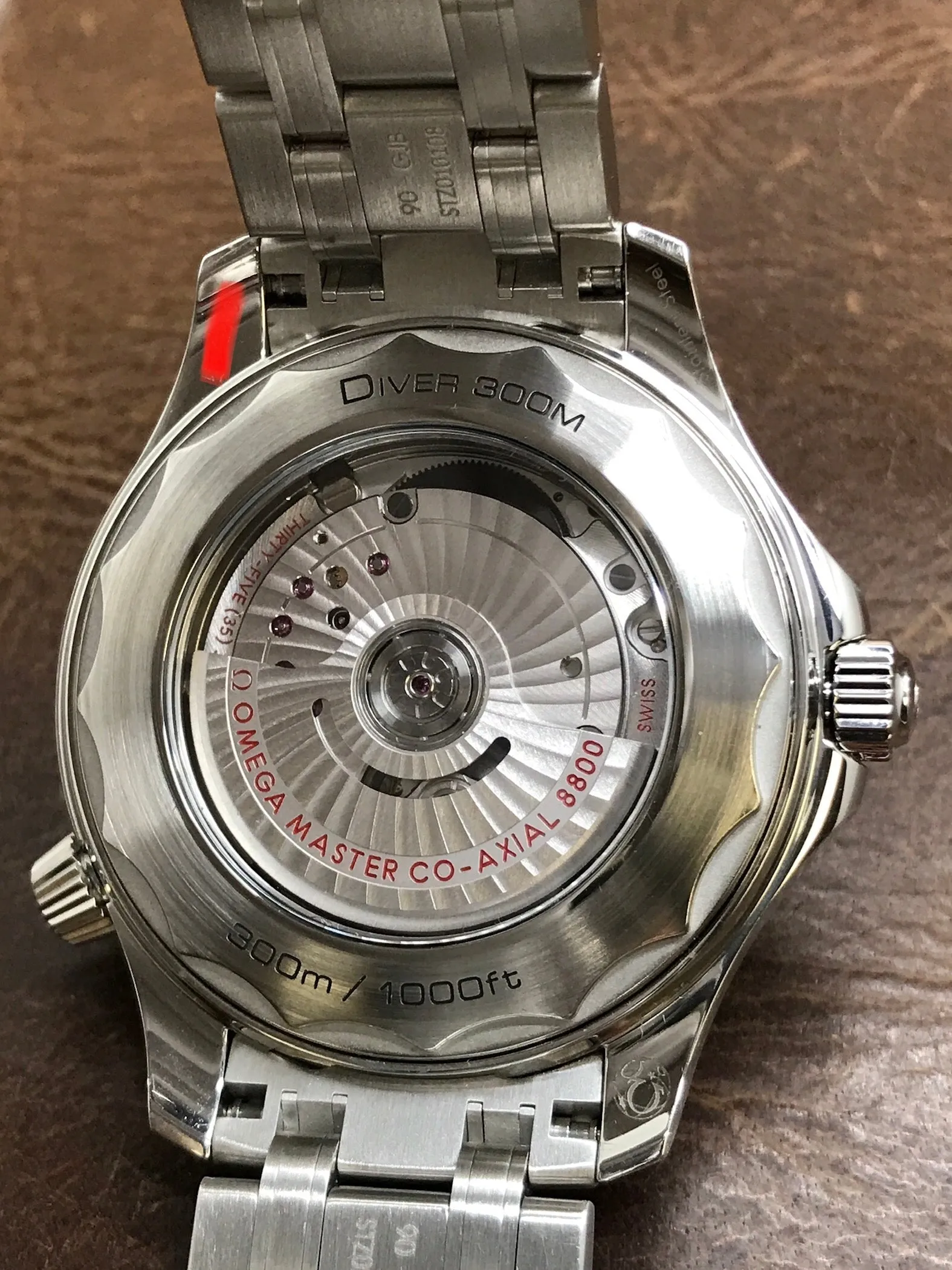 Omega Seamaster Diver 300M 210.30.42.20.03.001 Blue Dial Automatic Men's Watch