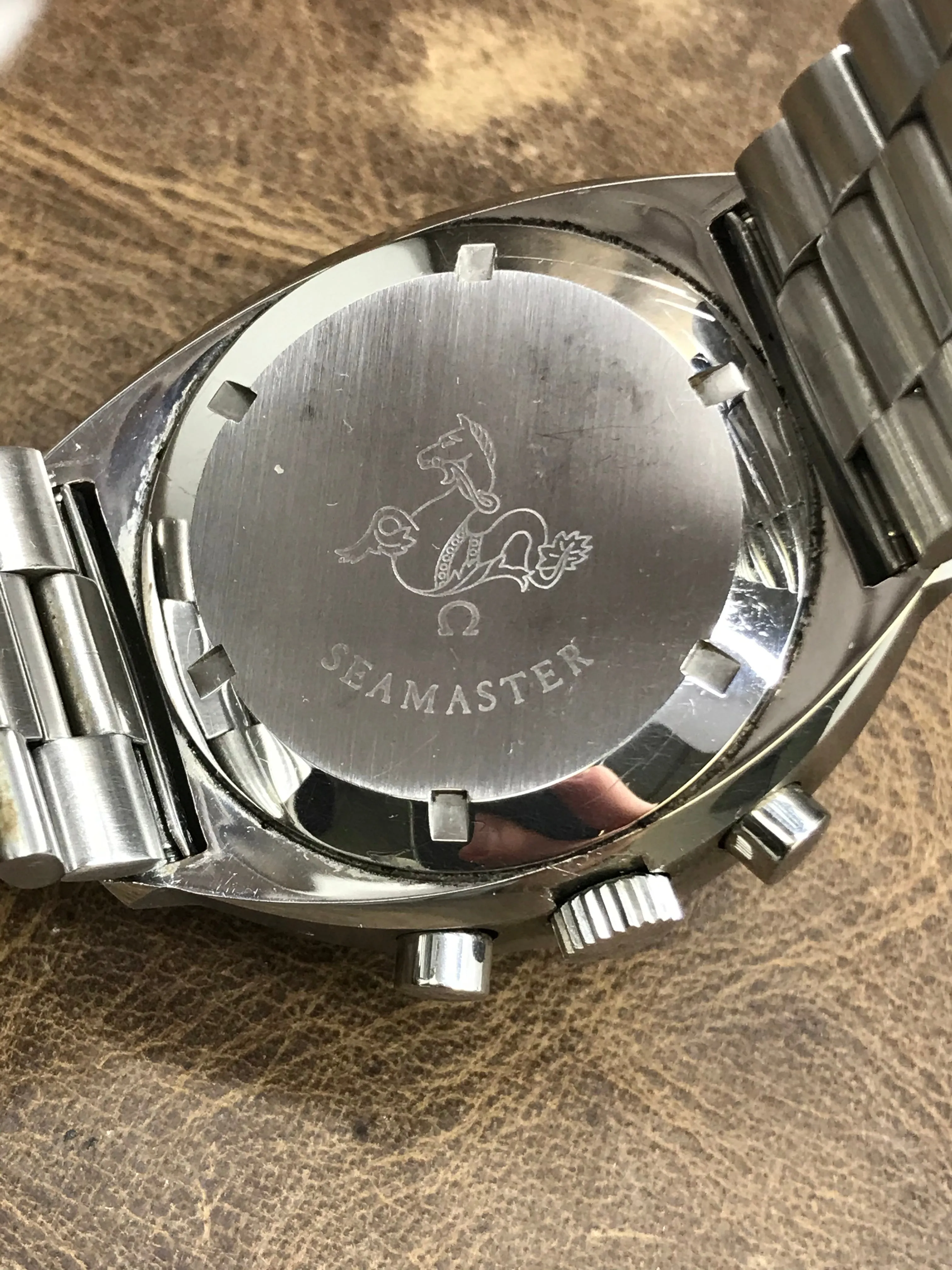 Omega Speedmaster 176.002 Blue Dial Automatic Men's Watch