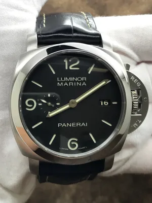 Panerai Luminor 1950 3 days PAM00312 Black Dial Automatic Men's Watch