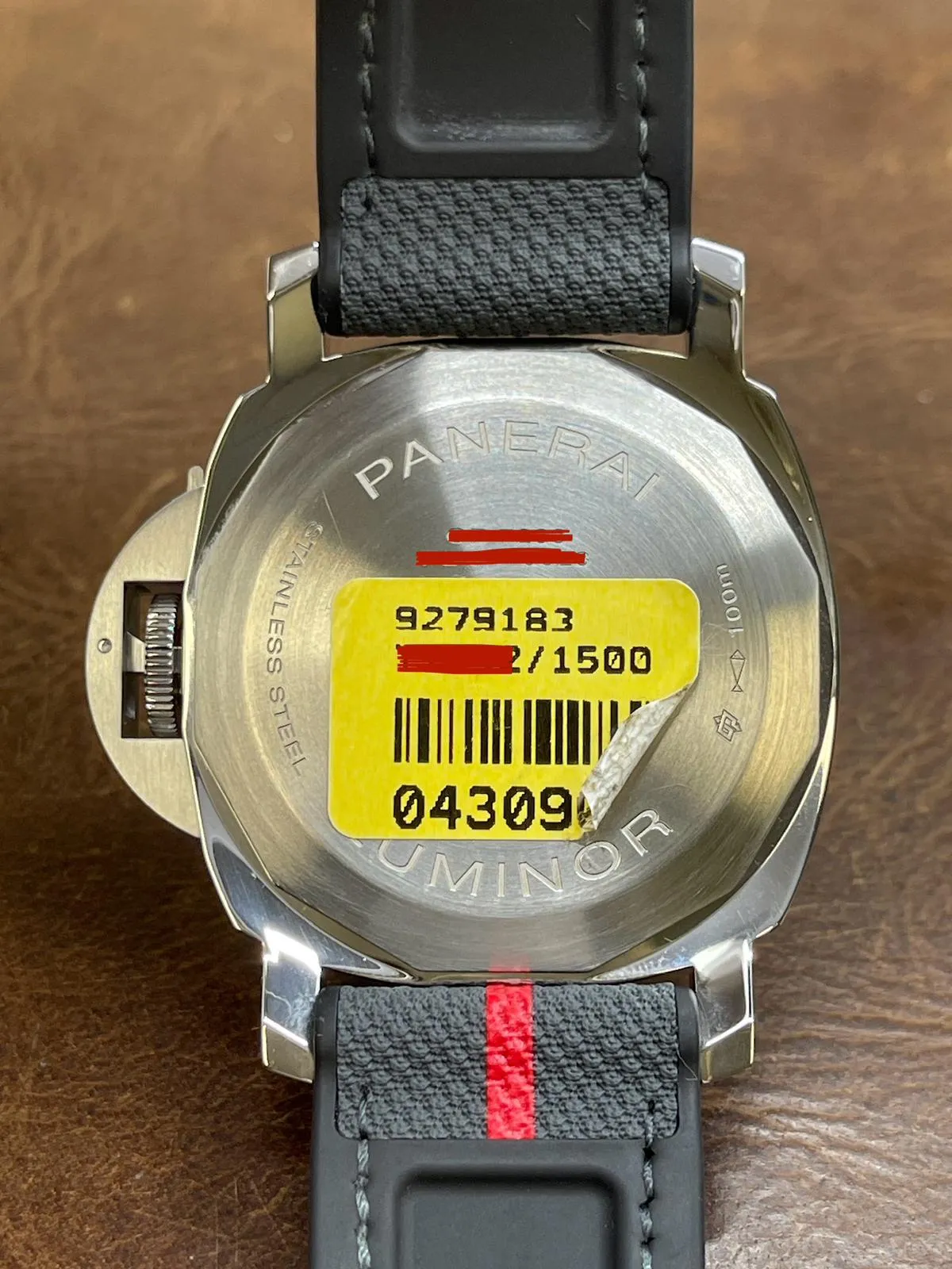 Panerai Luminor Luna Rossa  PAM01342 White Dial Manual Wind Men's Watch