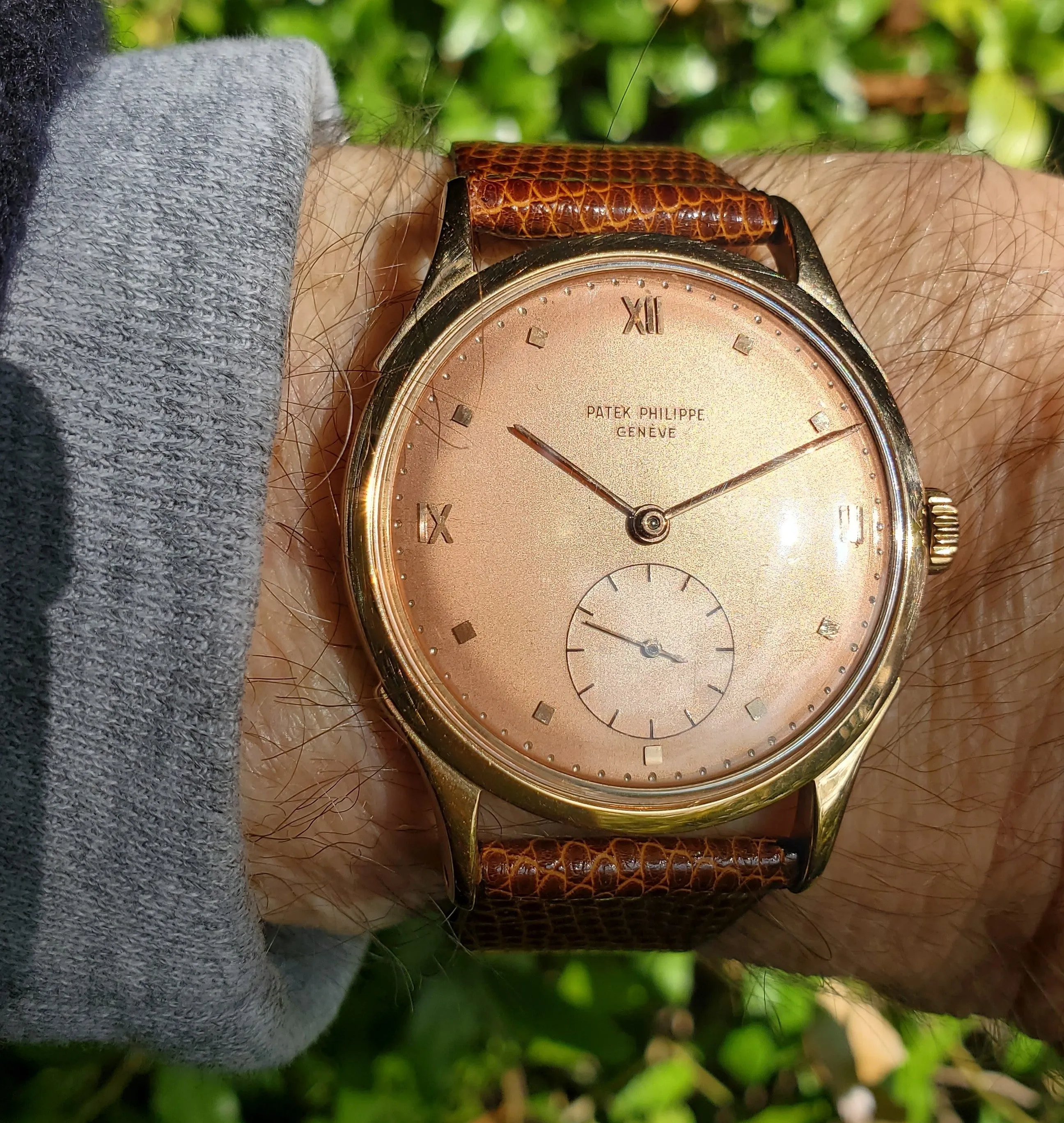Patek Philippe 1589R Vintage 36mm Calatrava Watch Mint Condition Circa 1954
