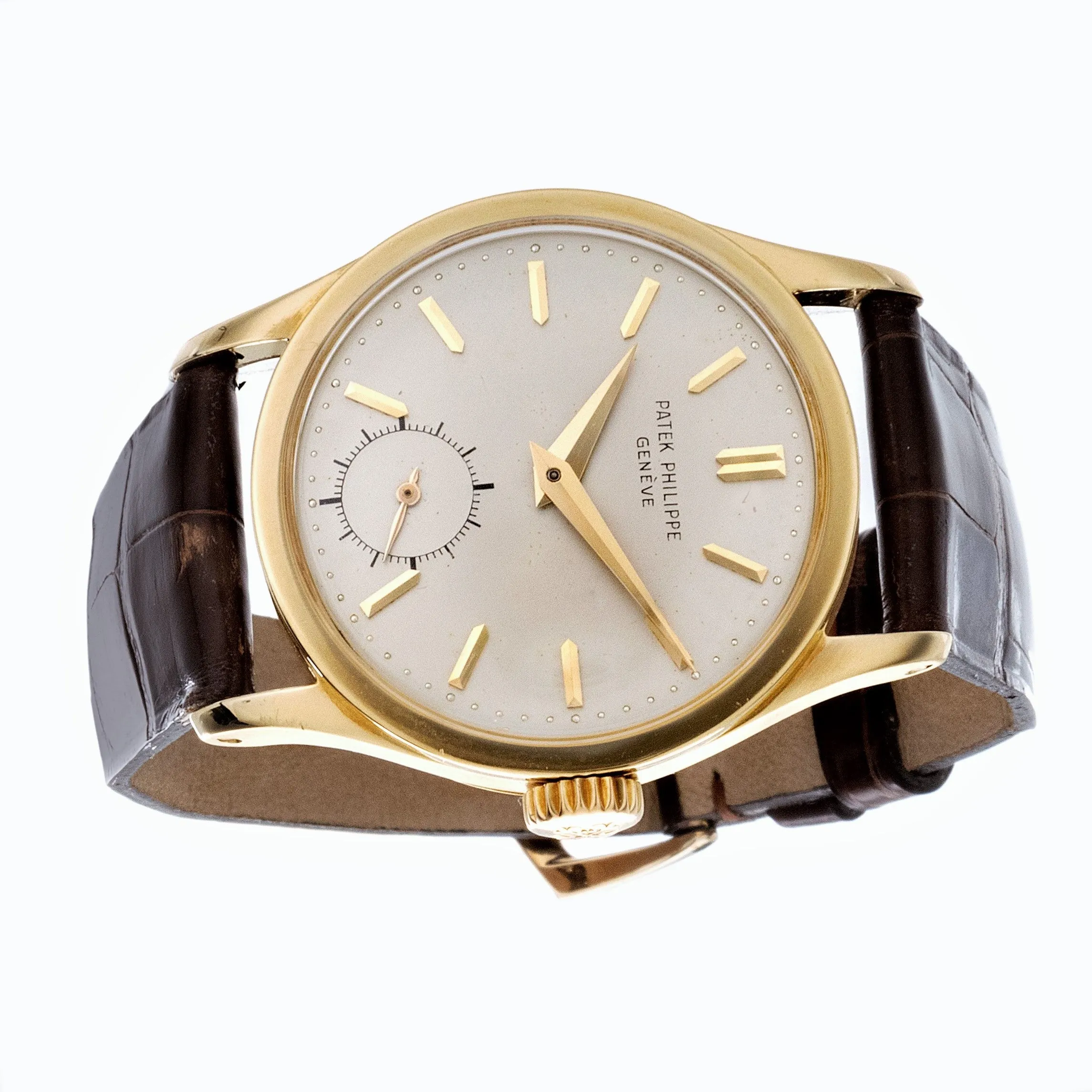 Patek Philippe 96J Vintage 1st Calatrava Watch, 31mm Circa 1954