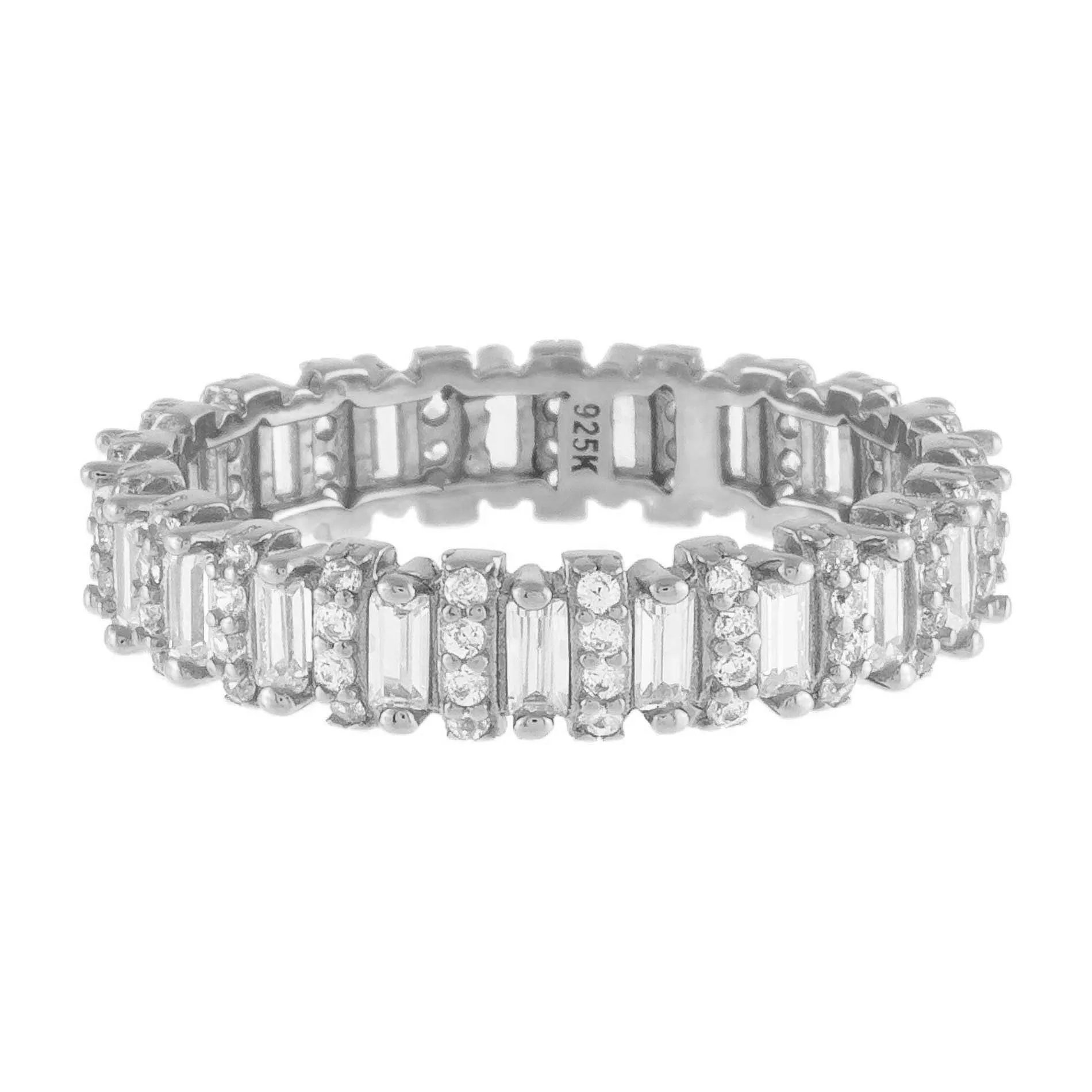 Pavé Baguette Ring