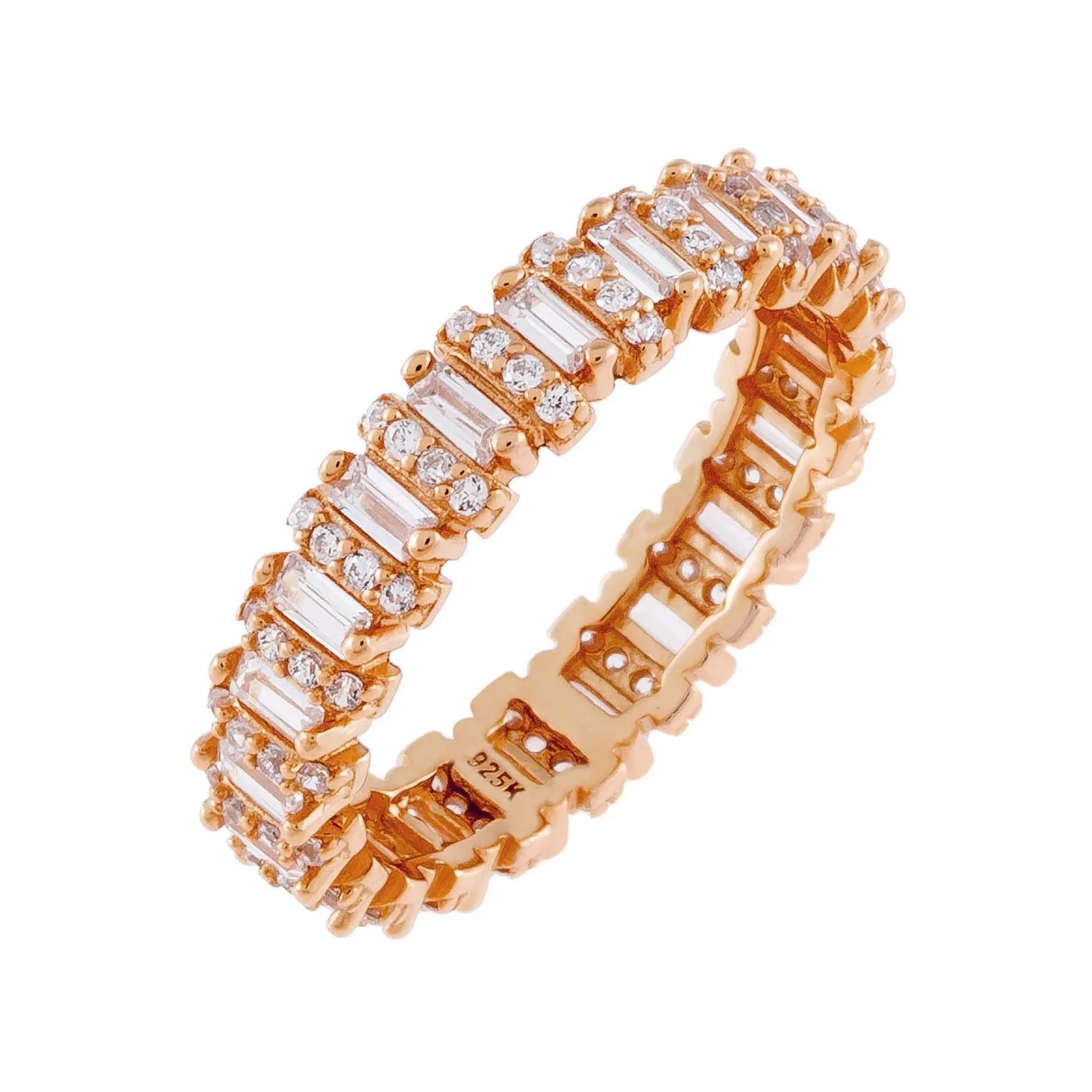 Pavé Baguette Ring