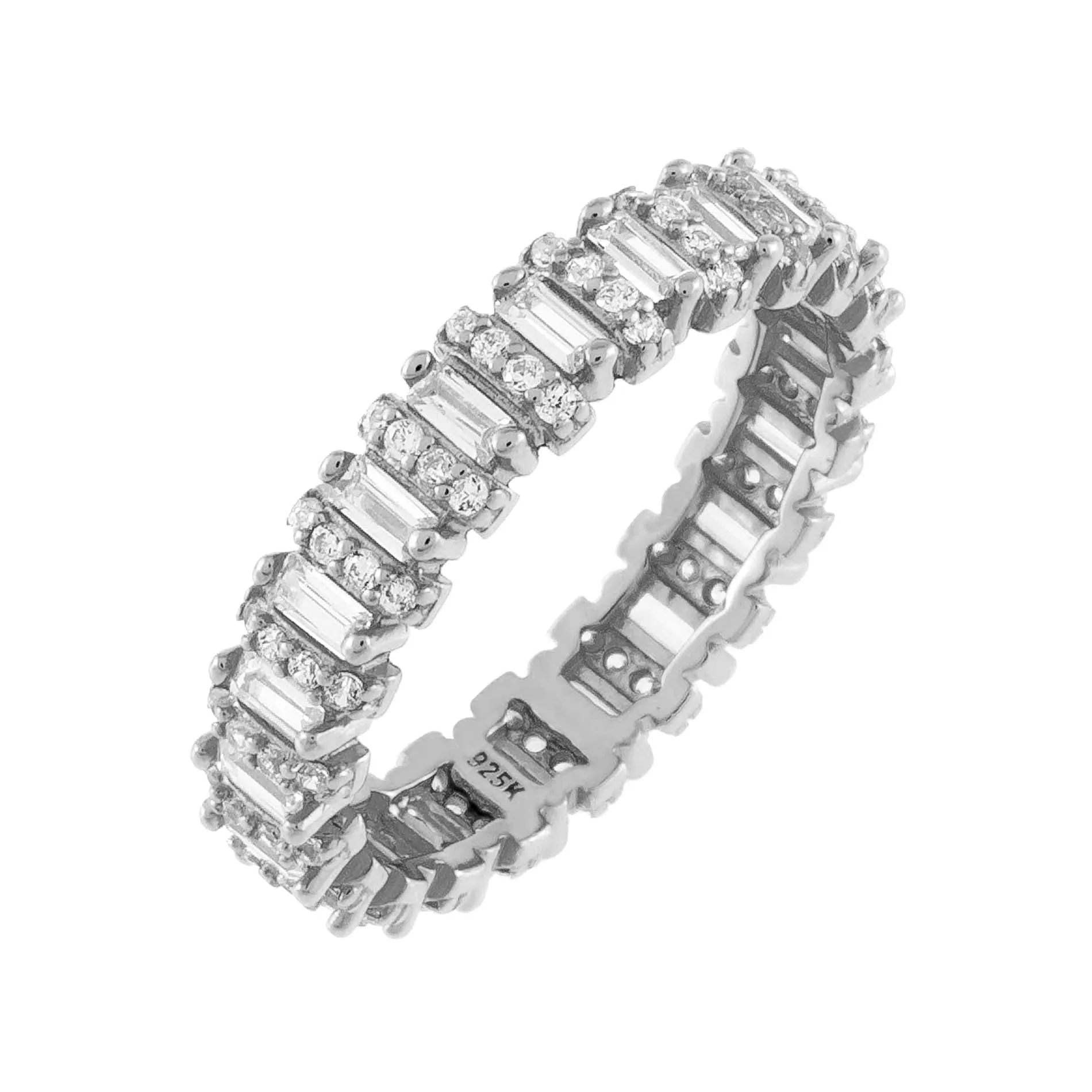 Pavé Baguette Ring