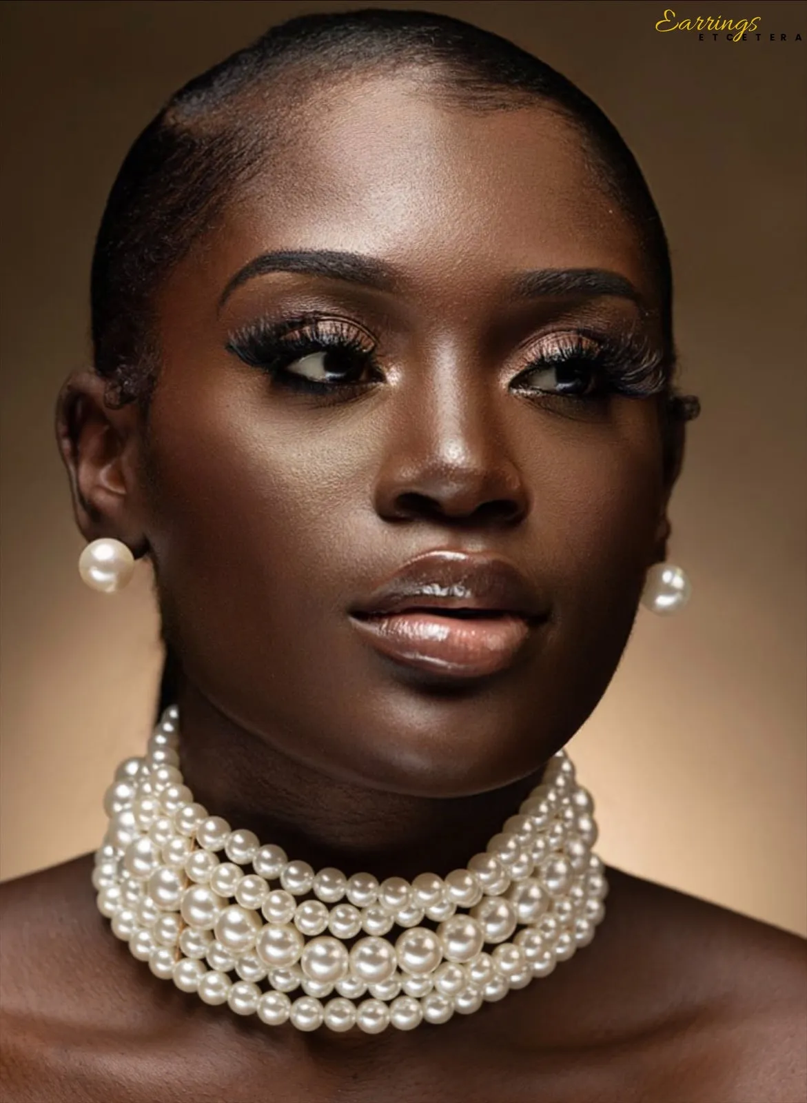 PEARL CHOKER SET