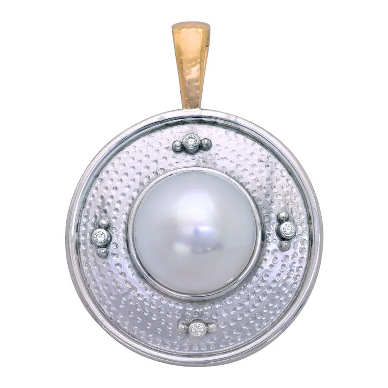 Pendant- South Sea Pearl and Diamond