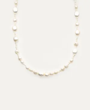 Penelope Bubble Pearl Choker Necklace