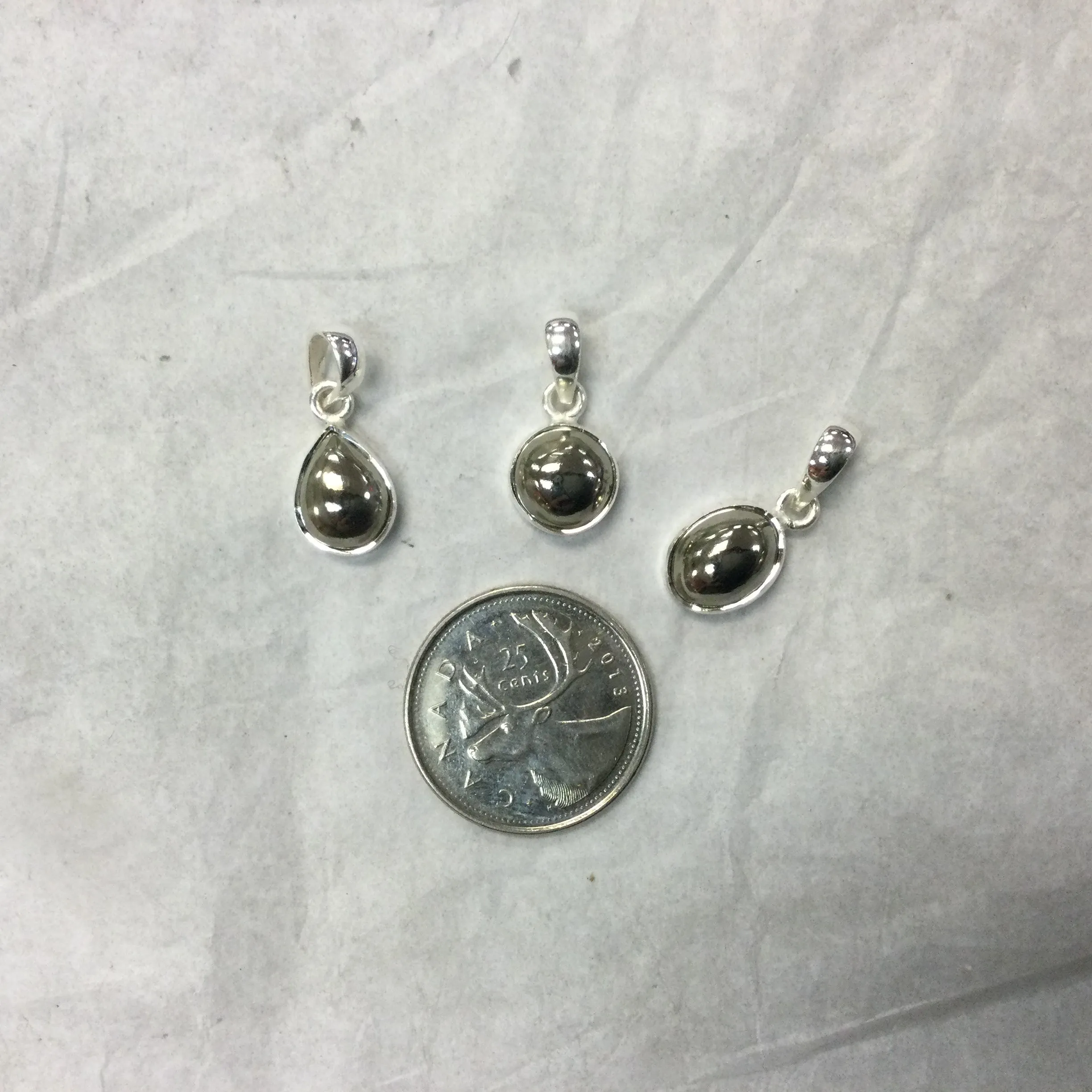 Pyrite Pendants