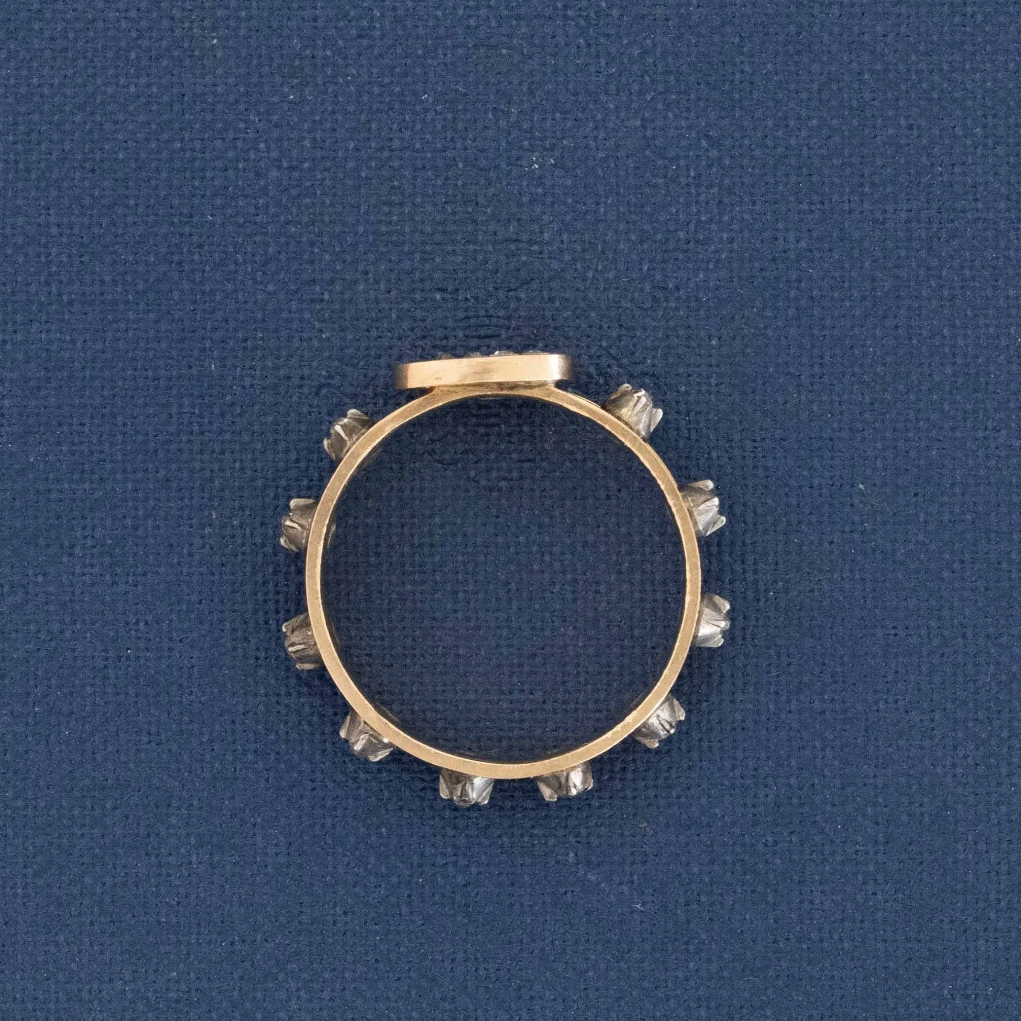 Rare Georgian-era Rosary Diamond Ring
