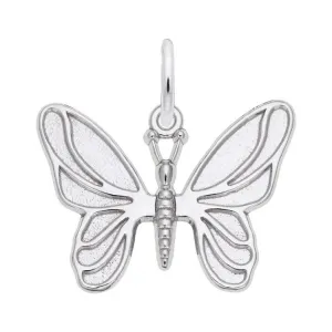 Rembrandt Sterling Silver Butterfly Charm