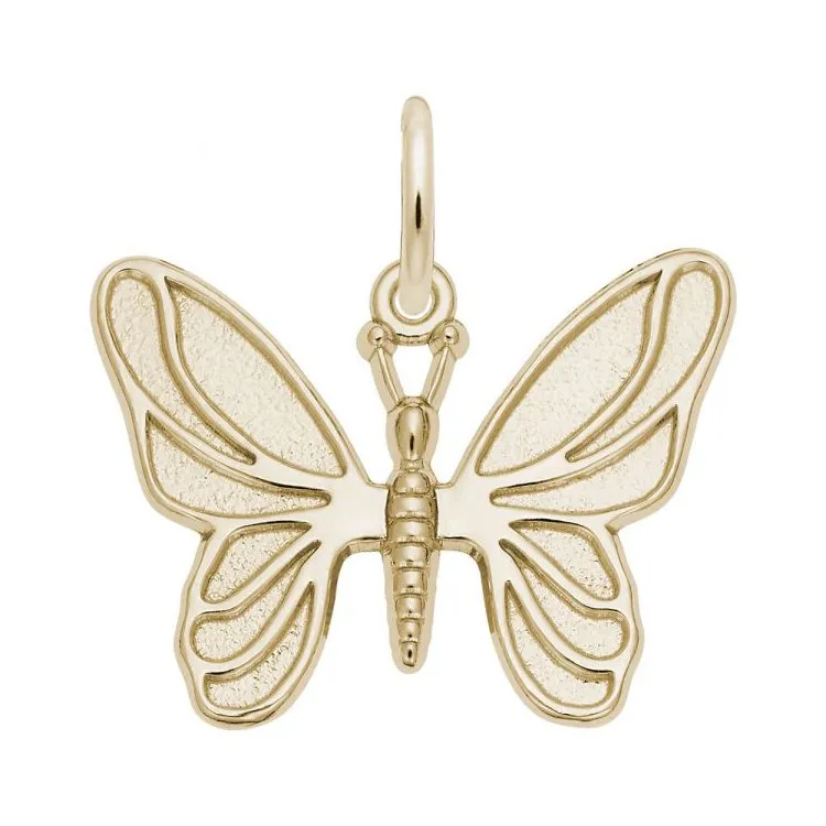 Rembrandt Sterling Silver Butterfly Charm