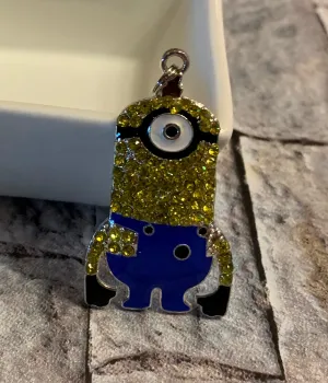 Rhinestone Minion #1 Pendant