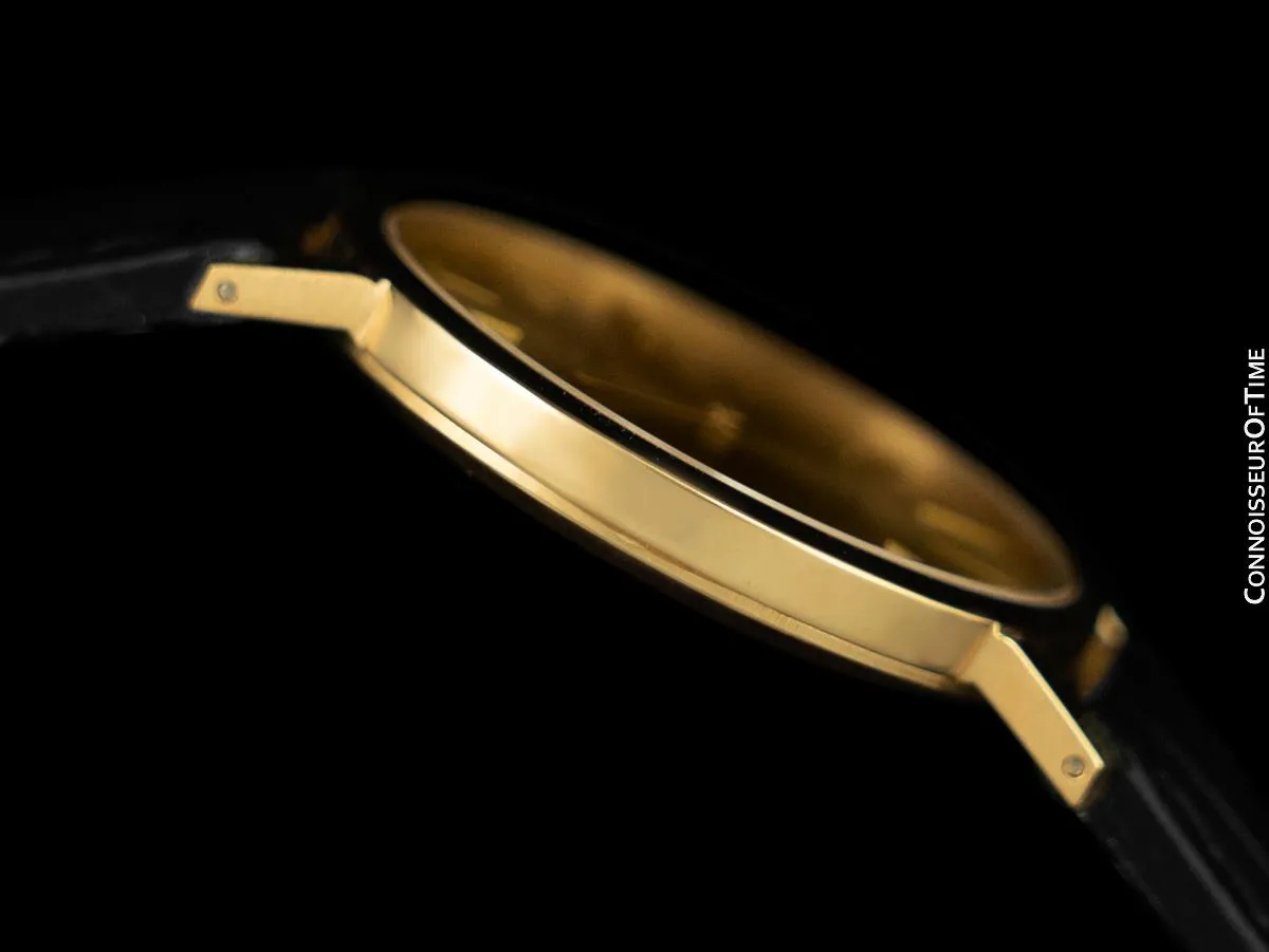 Rolex Cellini Mens 18K Gold Ref. 4112 Handwound Dress Watch - 18K Gold