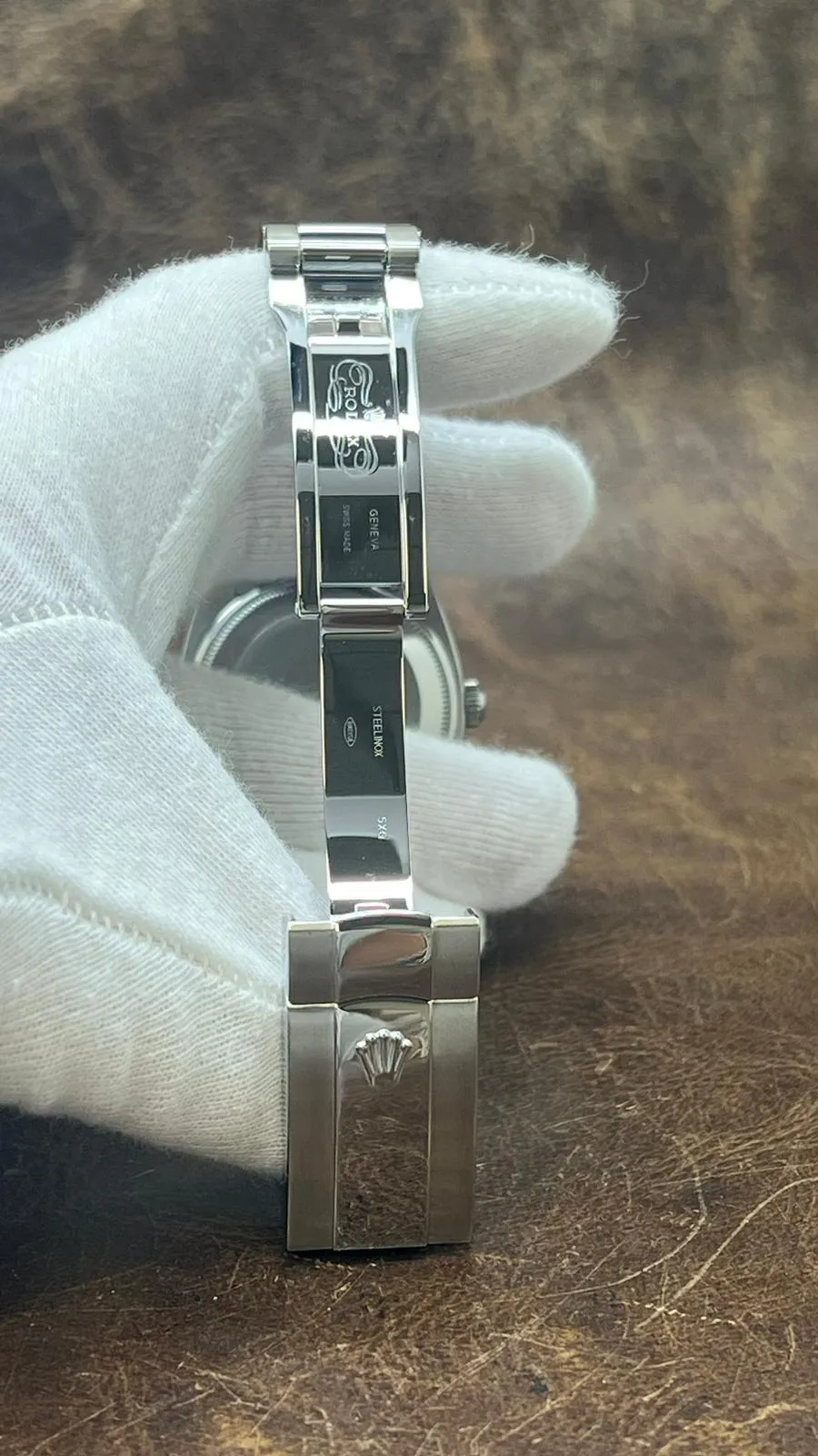 Rolex Date 34mm 115200 Black Dial Automatic Watch