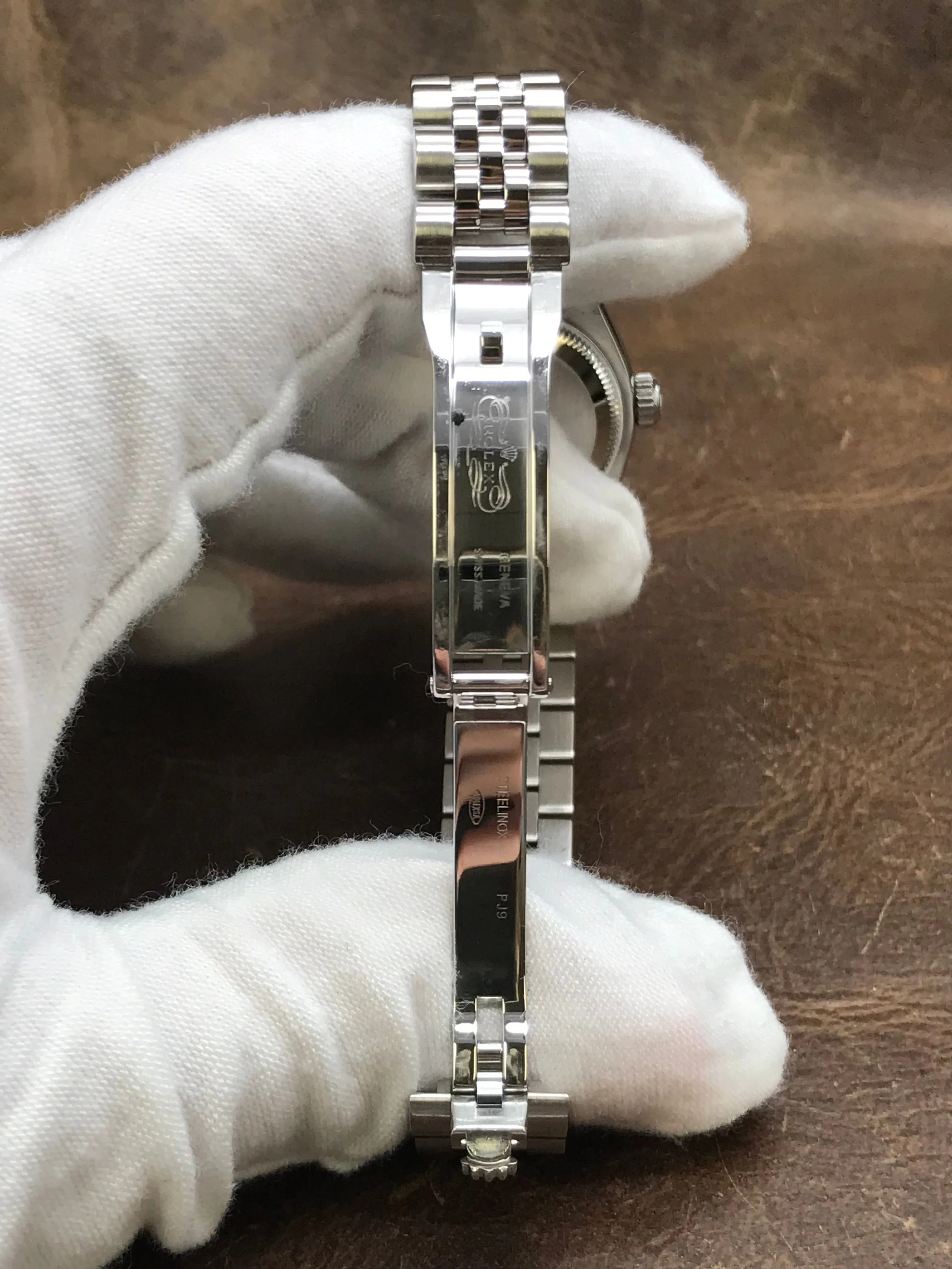 Rolex Datejust 26mm 179160 Pink Dial Automatic Women's Watch
