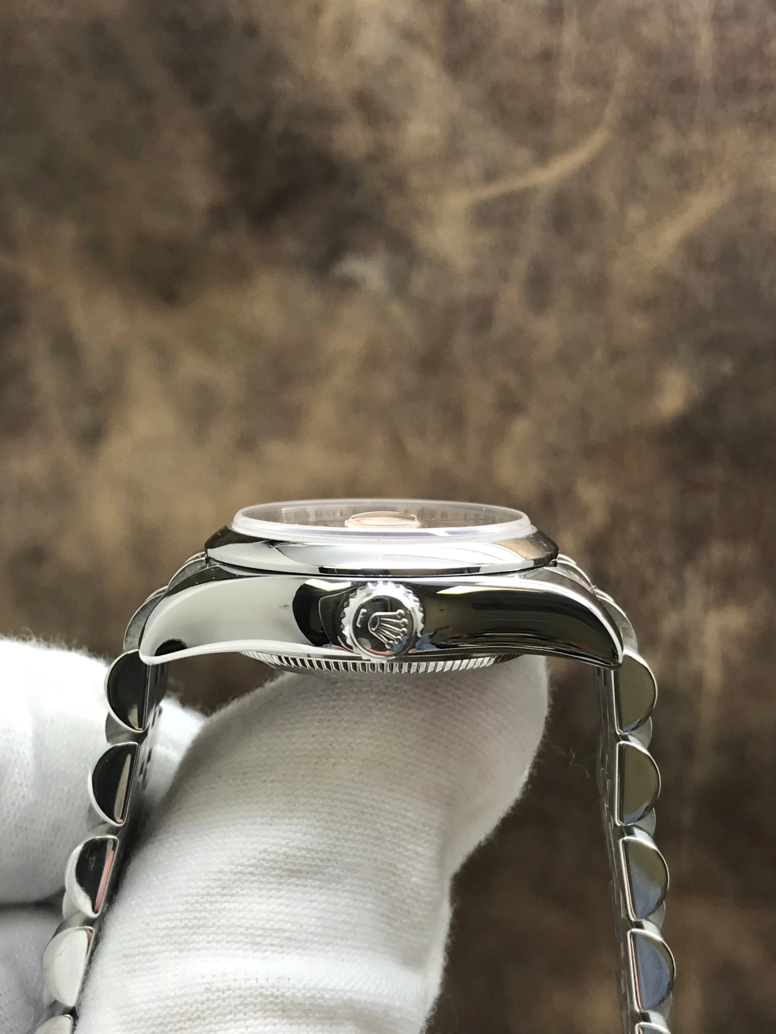 Rolex Datejust 26mm 179160 Pink Dial Automatic Women's Watch