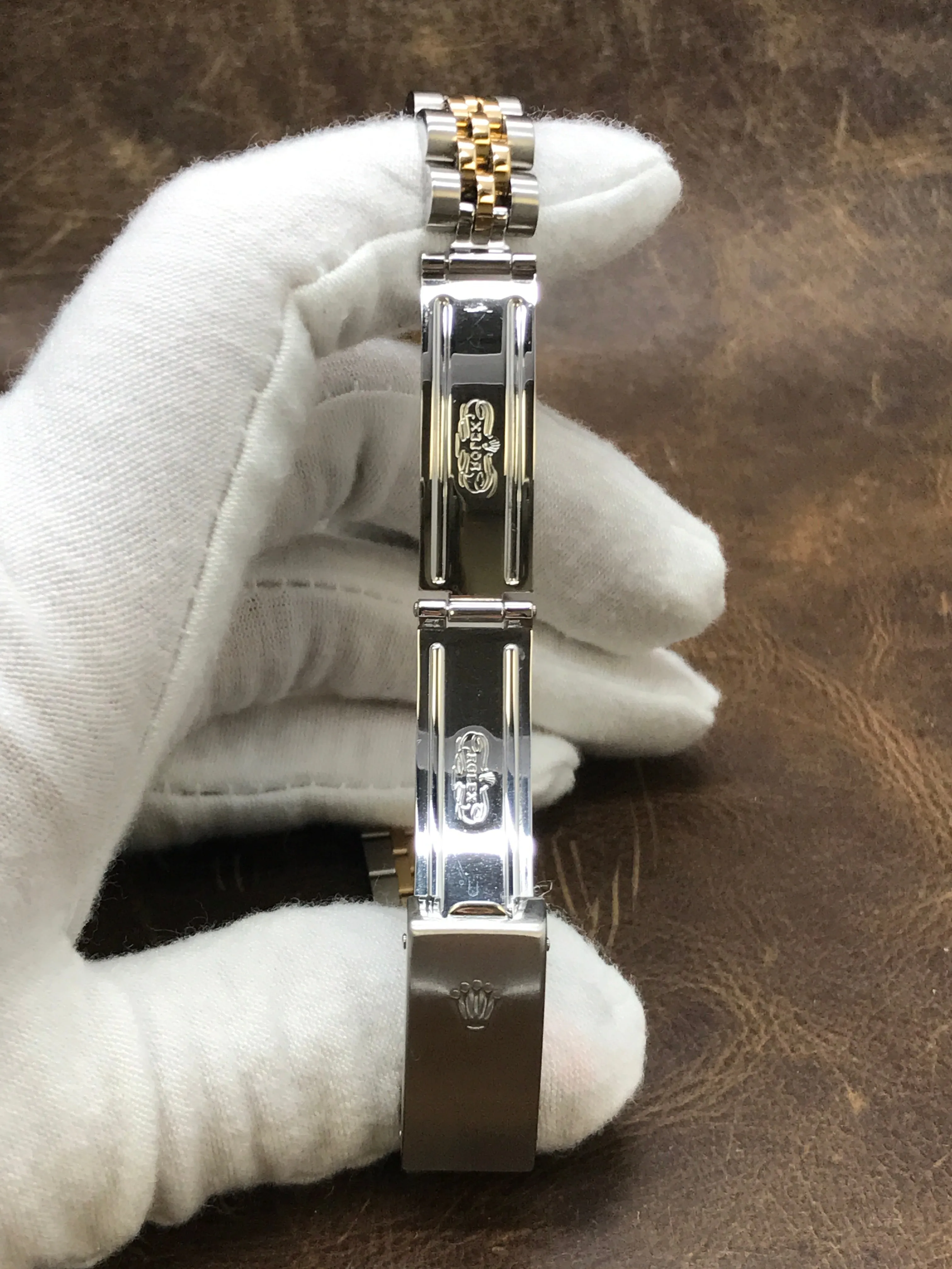 Rolex Datejust 26mm B&P 79173 Custom MOP Diamond Dial Automatic Women's Watch