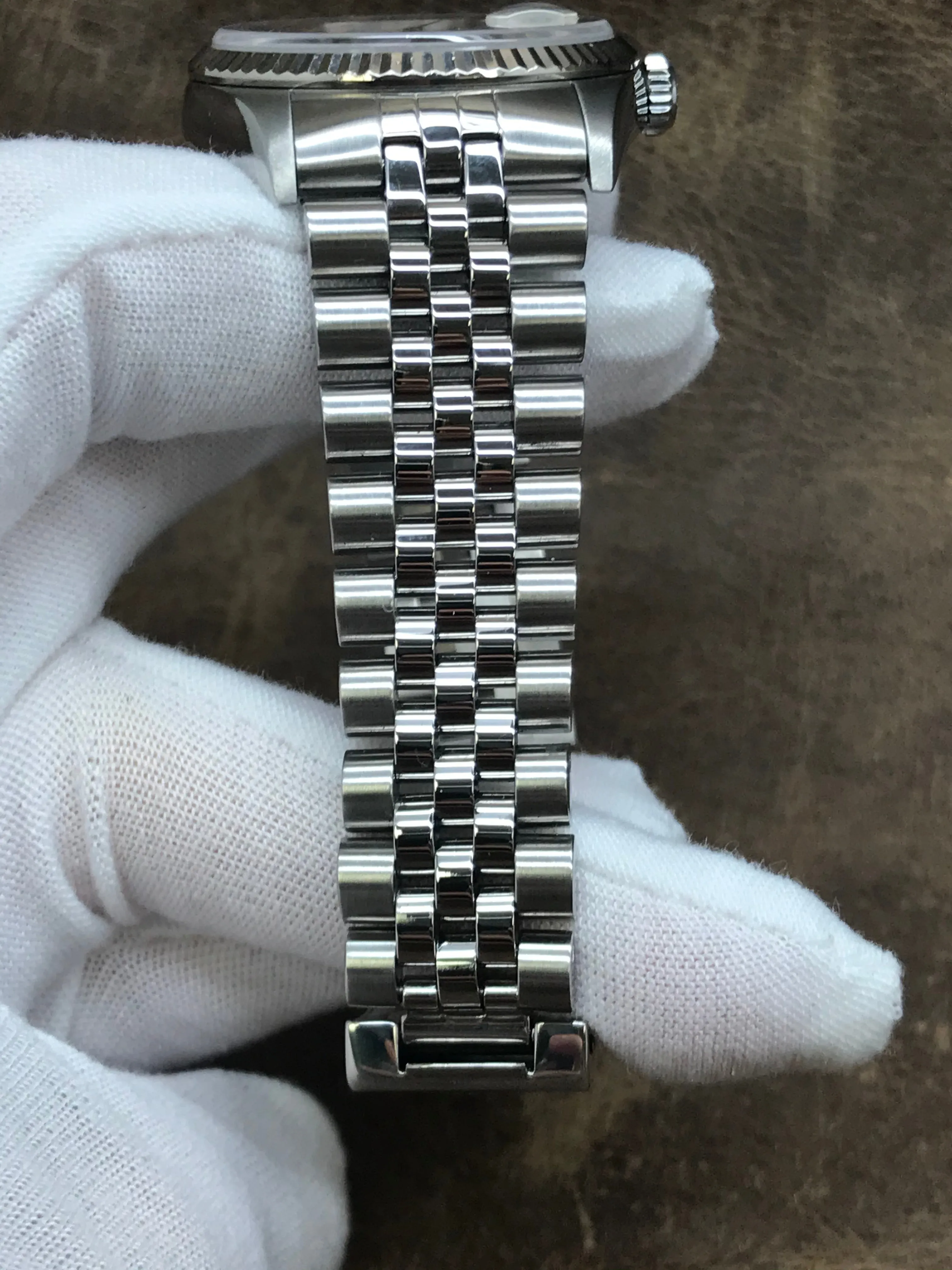 Rolex Datejust 36 16234 Offwhite Linen dial Dial Automatic Watch