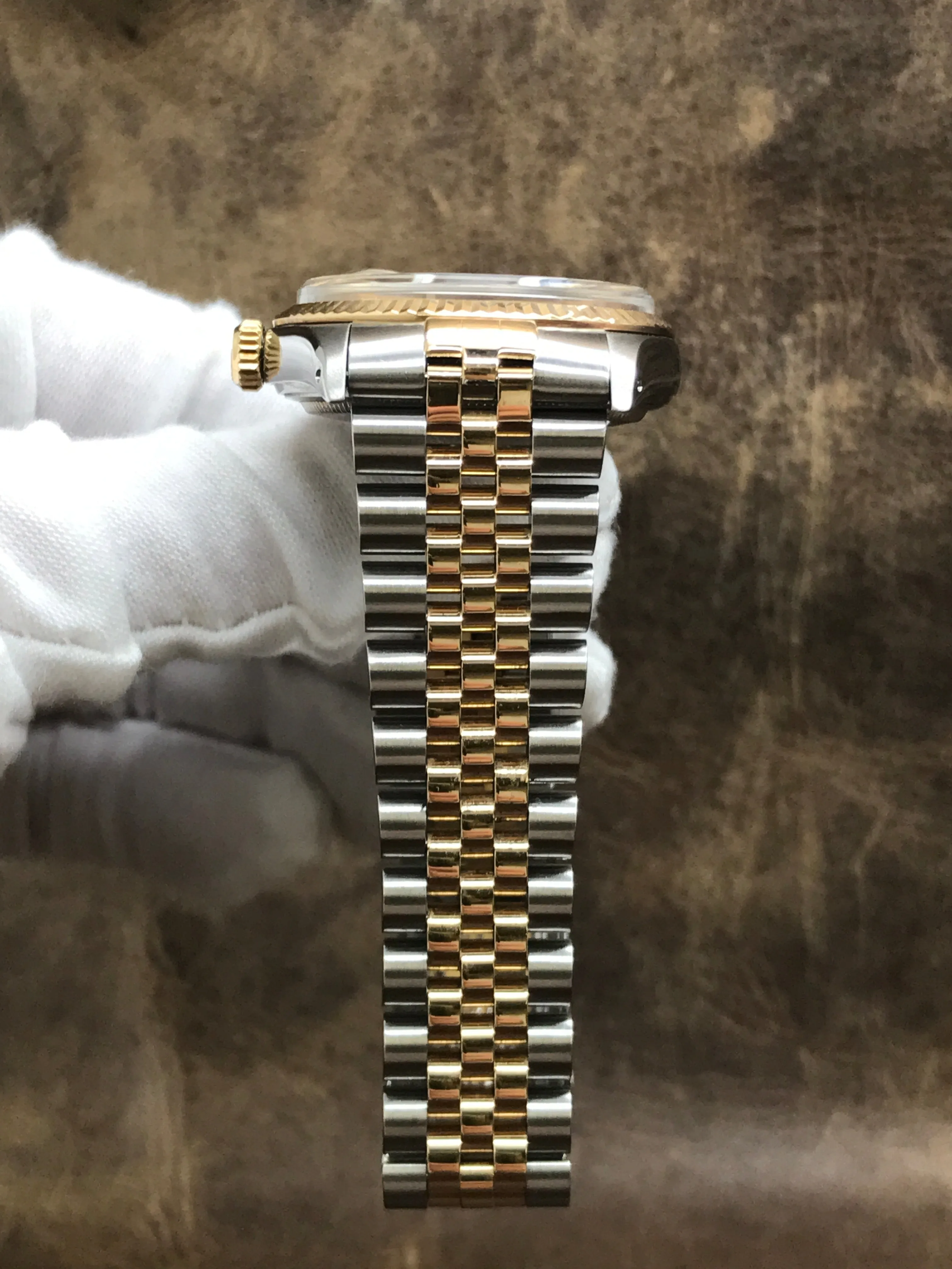 Rolex Datejust 36mm 16013 Champagne Dial Automatic Watch