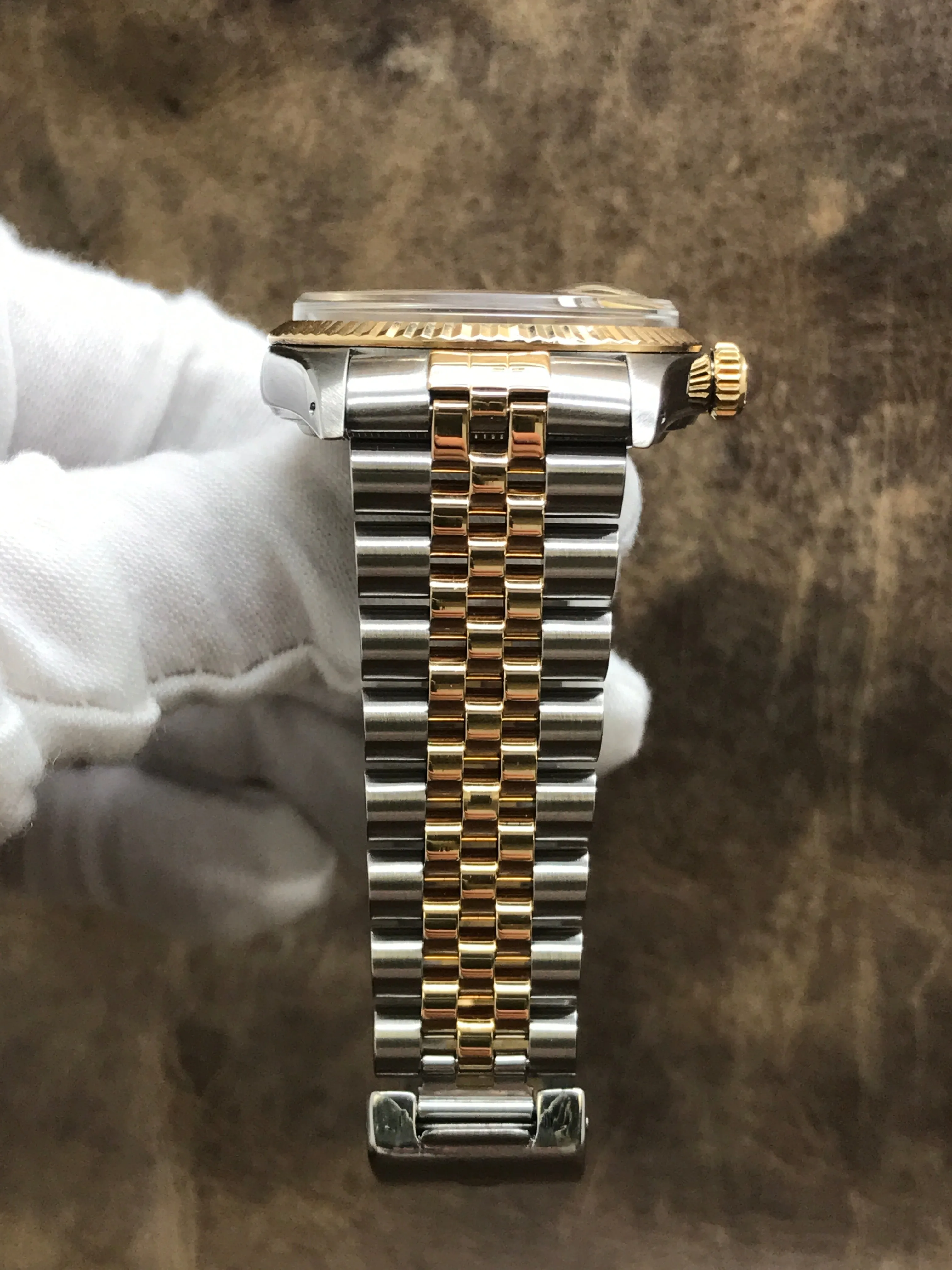 Rolex Datejust 36mm 16013 Champagne Dial Automatic Watch