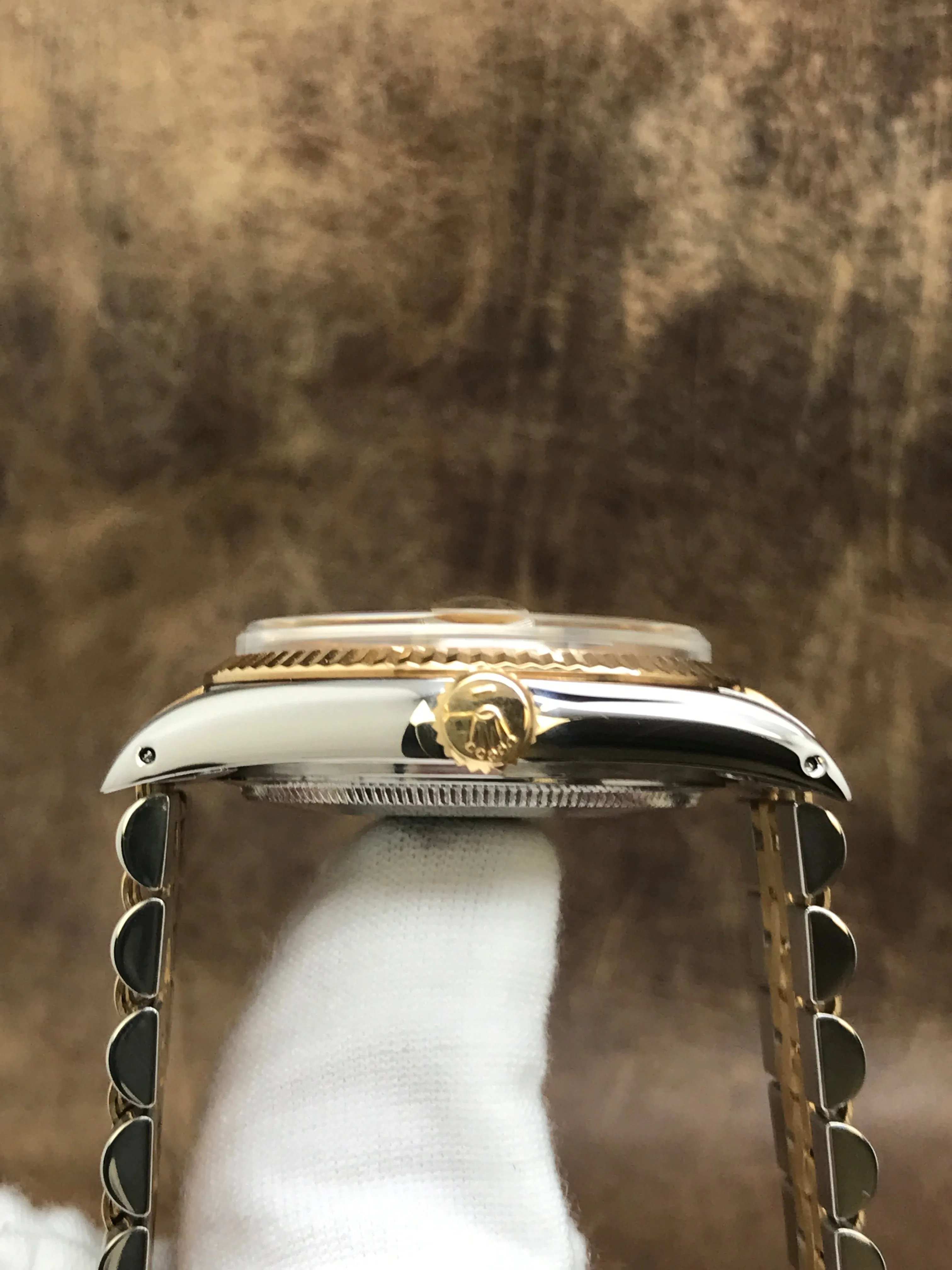 Rolex Datejust 36mm 16013 Champagne Dial Automatic Watch