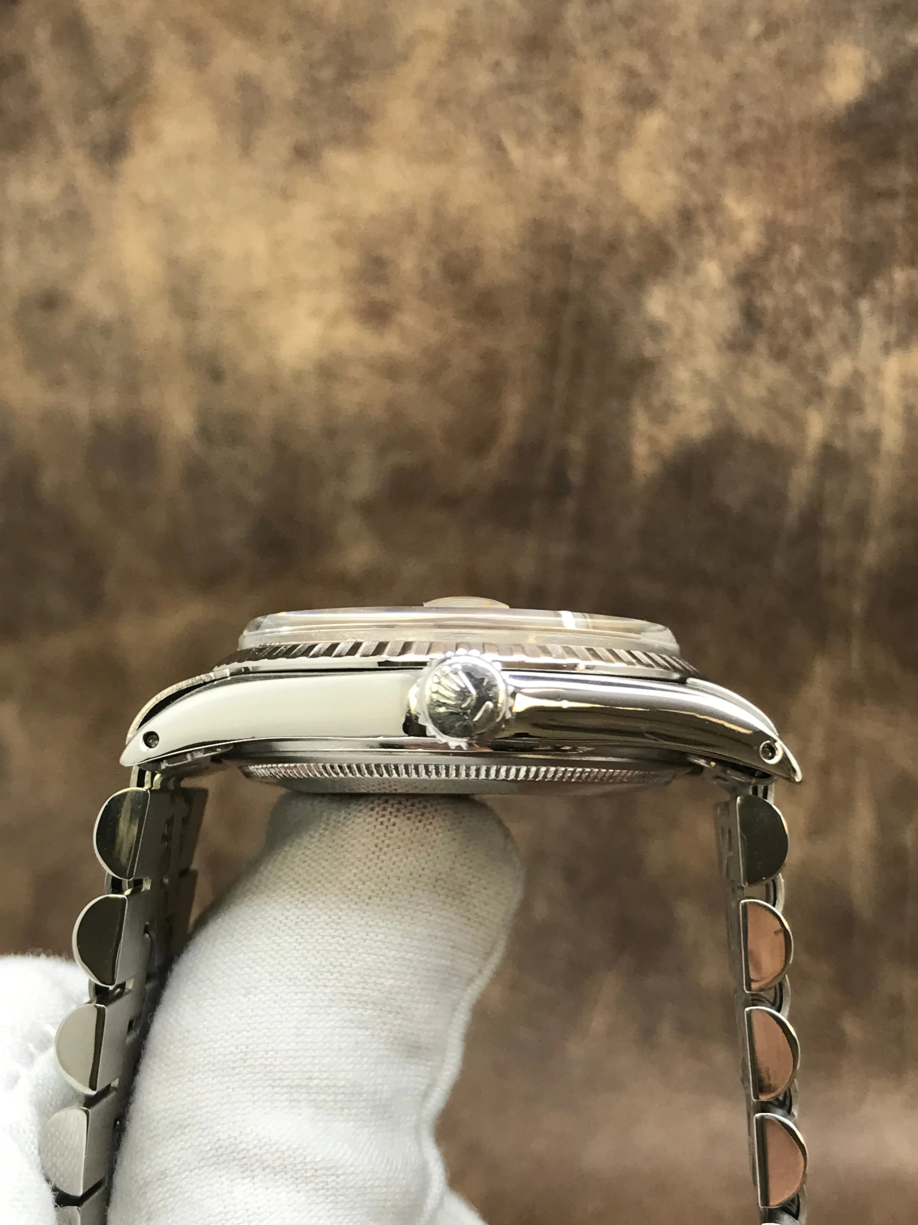 Rolex Datejust 36mm 1603 Silver Dial Automatic Watch