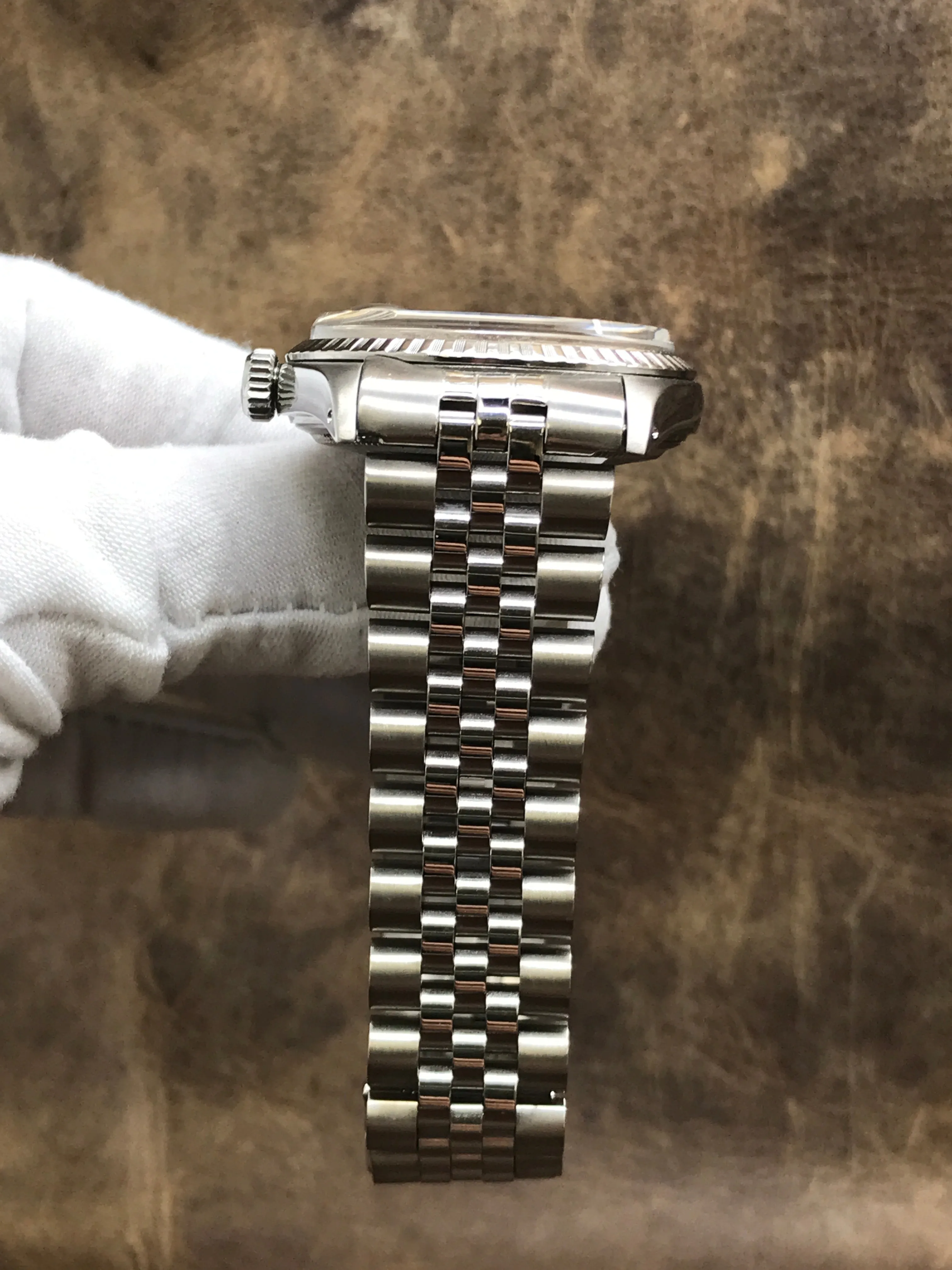 Rolex Datejust 36mm 1603 Silver Dial Automatic Watch