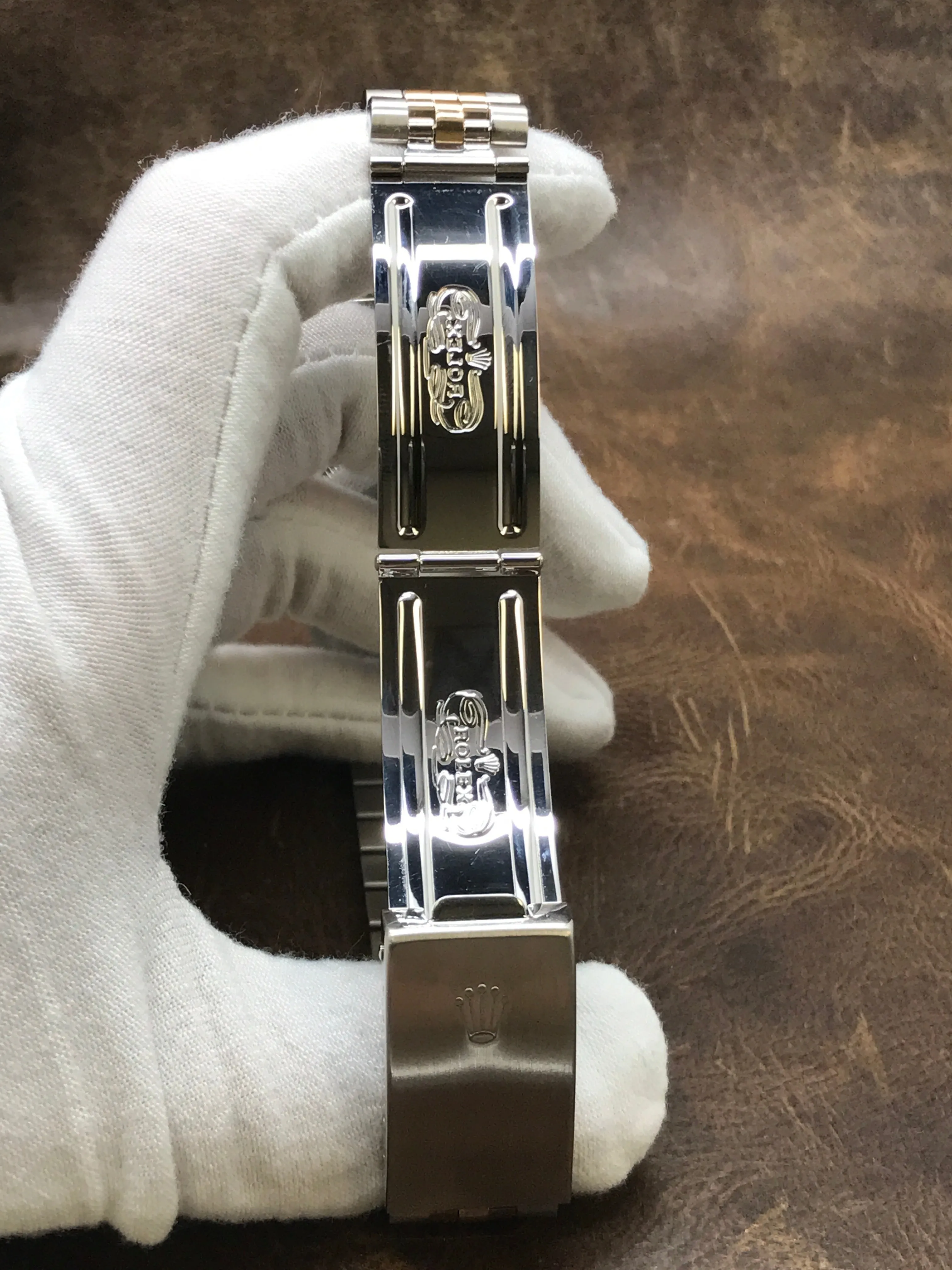 Rolex Datejust Turn-o-graph 16253 Silver Dial Automatic Watch