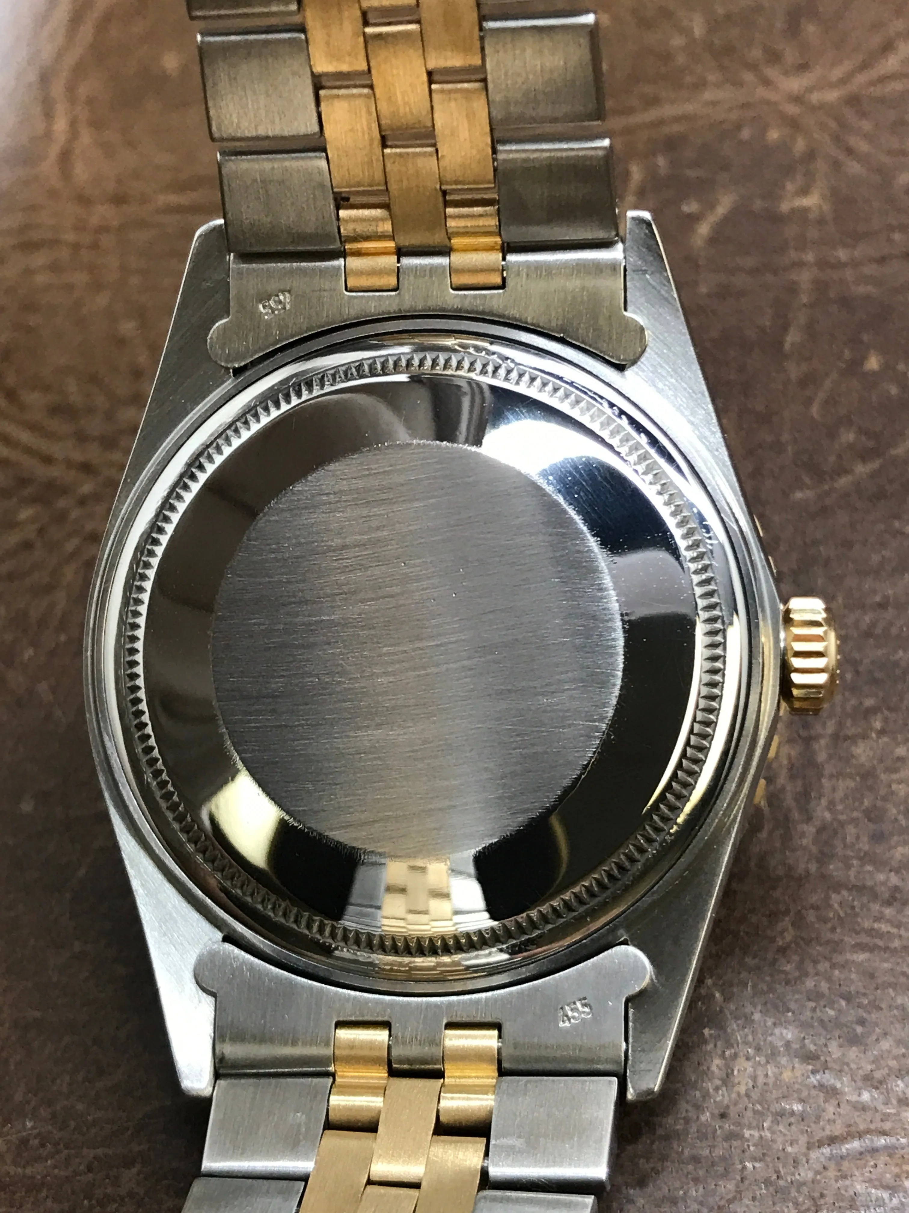 Rolex Datejust Turn-o-graph 16253 Silver Dial Automatic Watch