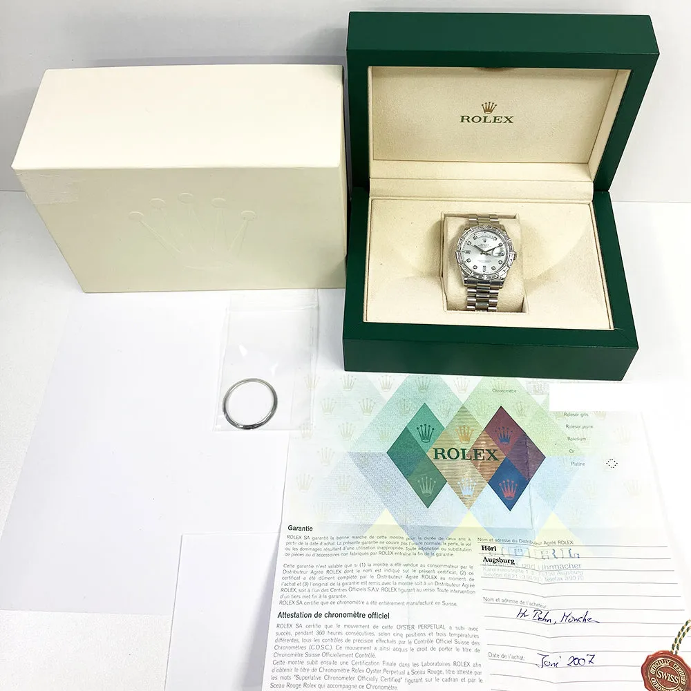 Rolex Day-Date 118206 Ice Blue Dial Jun 2007