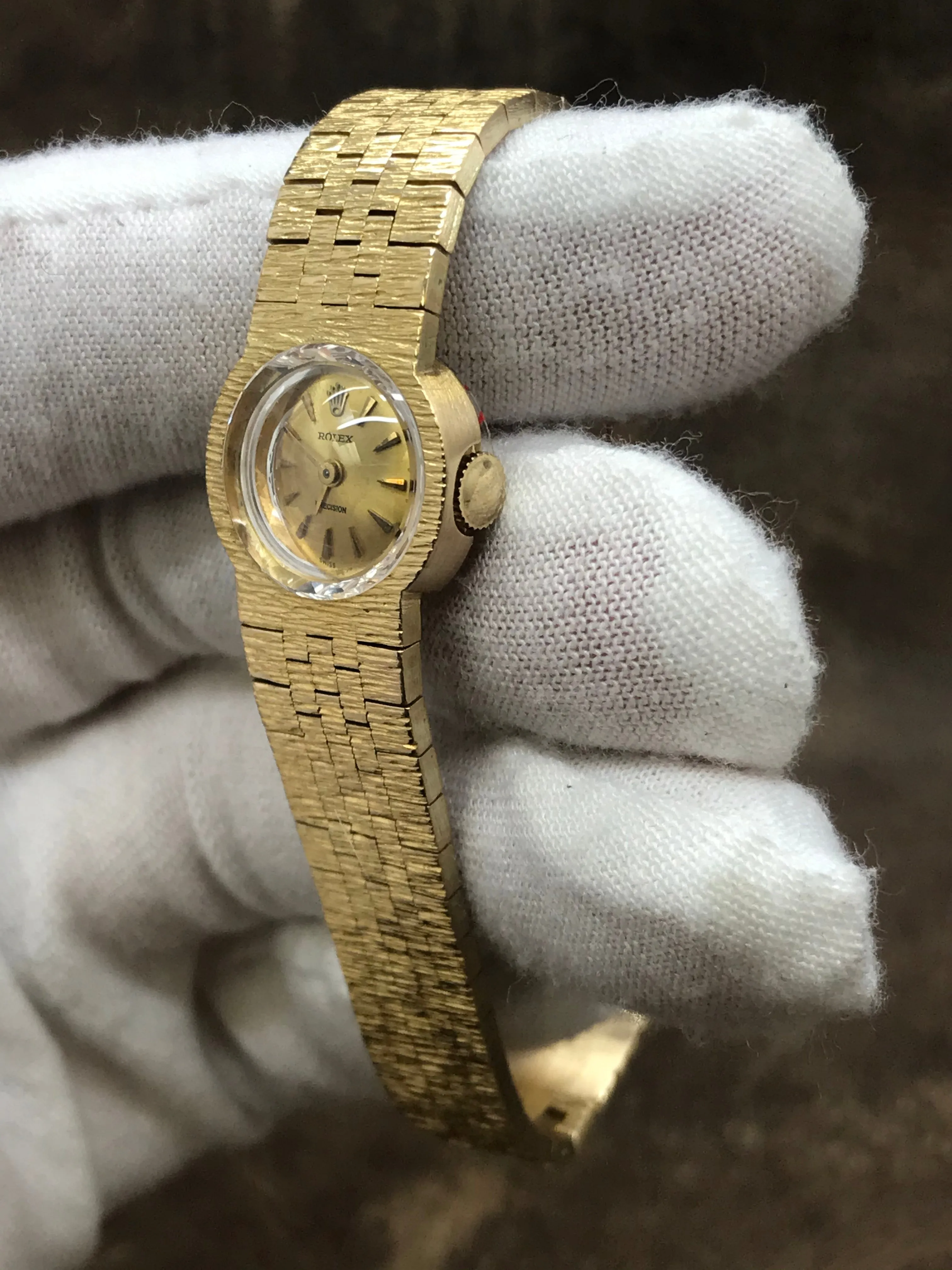Rolex Orchid 18kt Rolex Orchid Champagne Dial Manual-wind Women's Watch