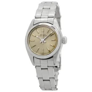 Rolex Oyster Perpetual 6718 Grey Dial Automatic Women's Watch