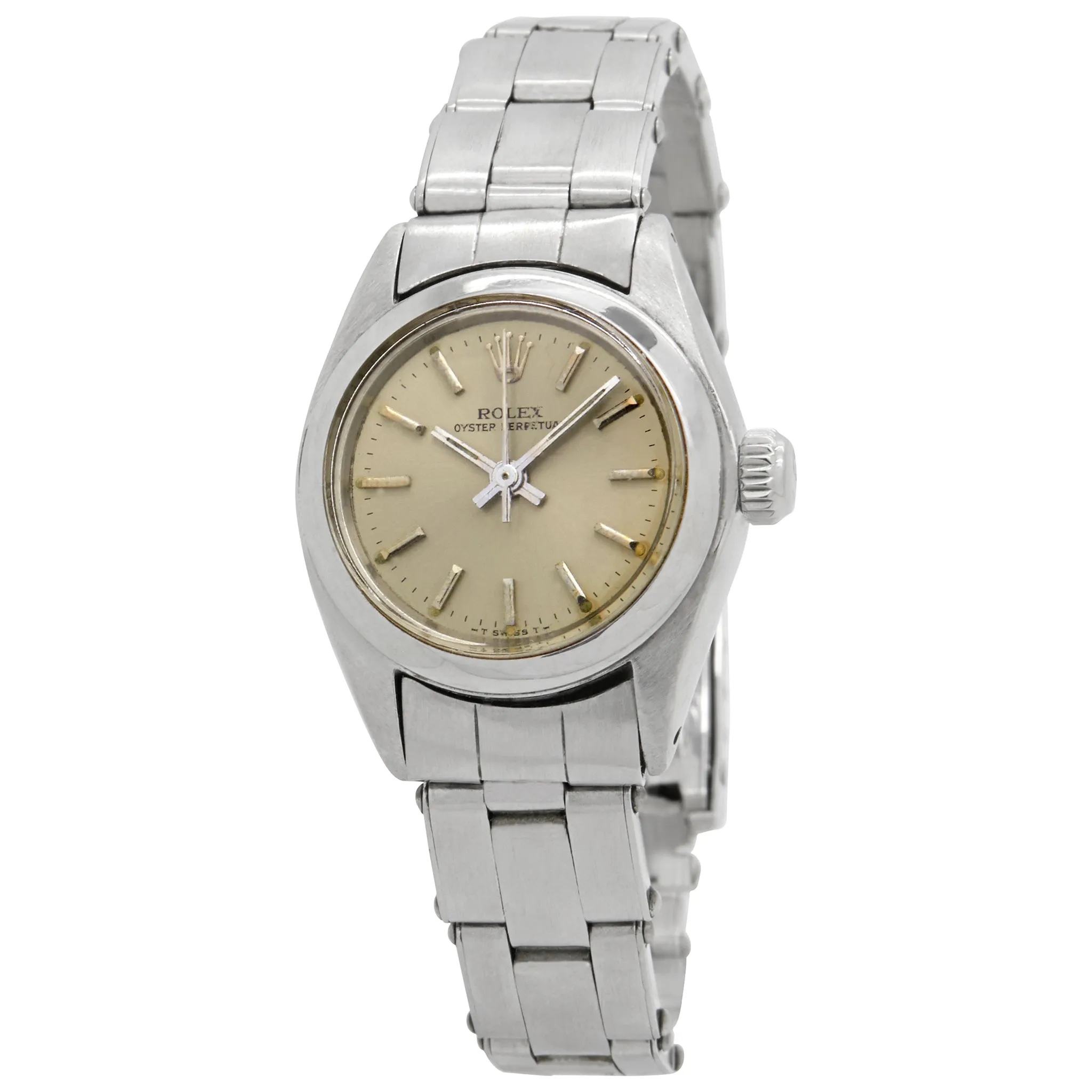 Rolex Oyster Perpetual 6718 Grey Dial Automatic Women's Watch