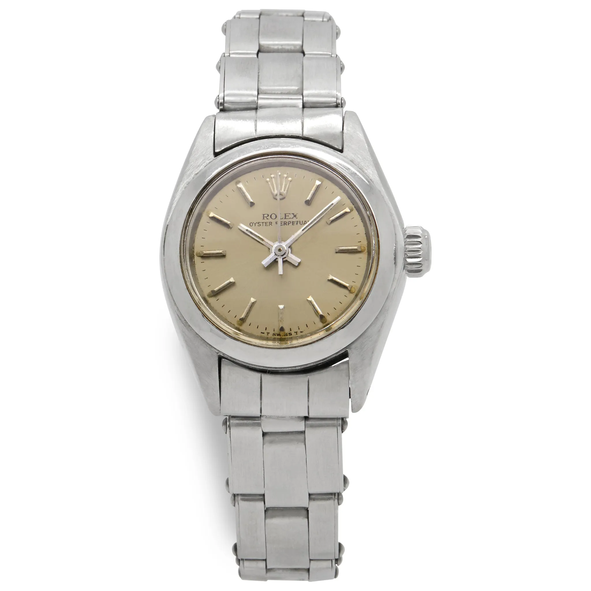 Rolex Oyster Perpetual 6718 Grey Dial Automatic Women's Watch