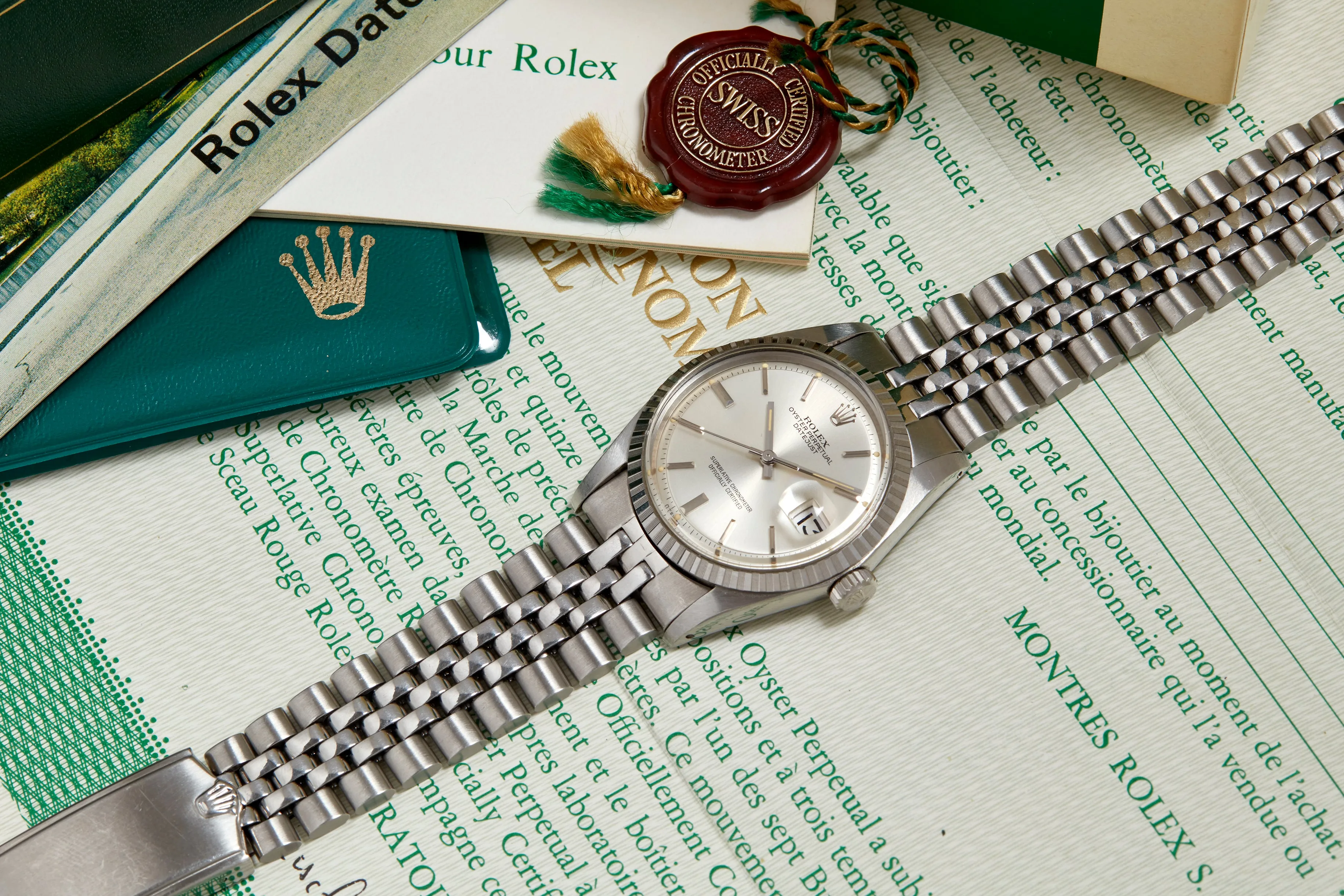 Rolex Oyster Perpetual Datejust 1974 Full Set