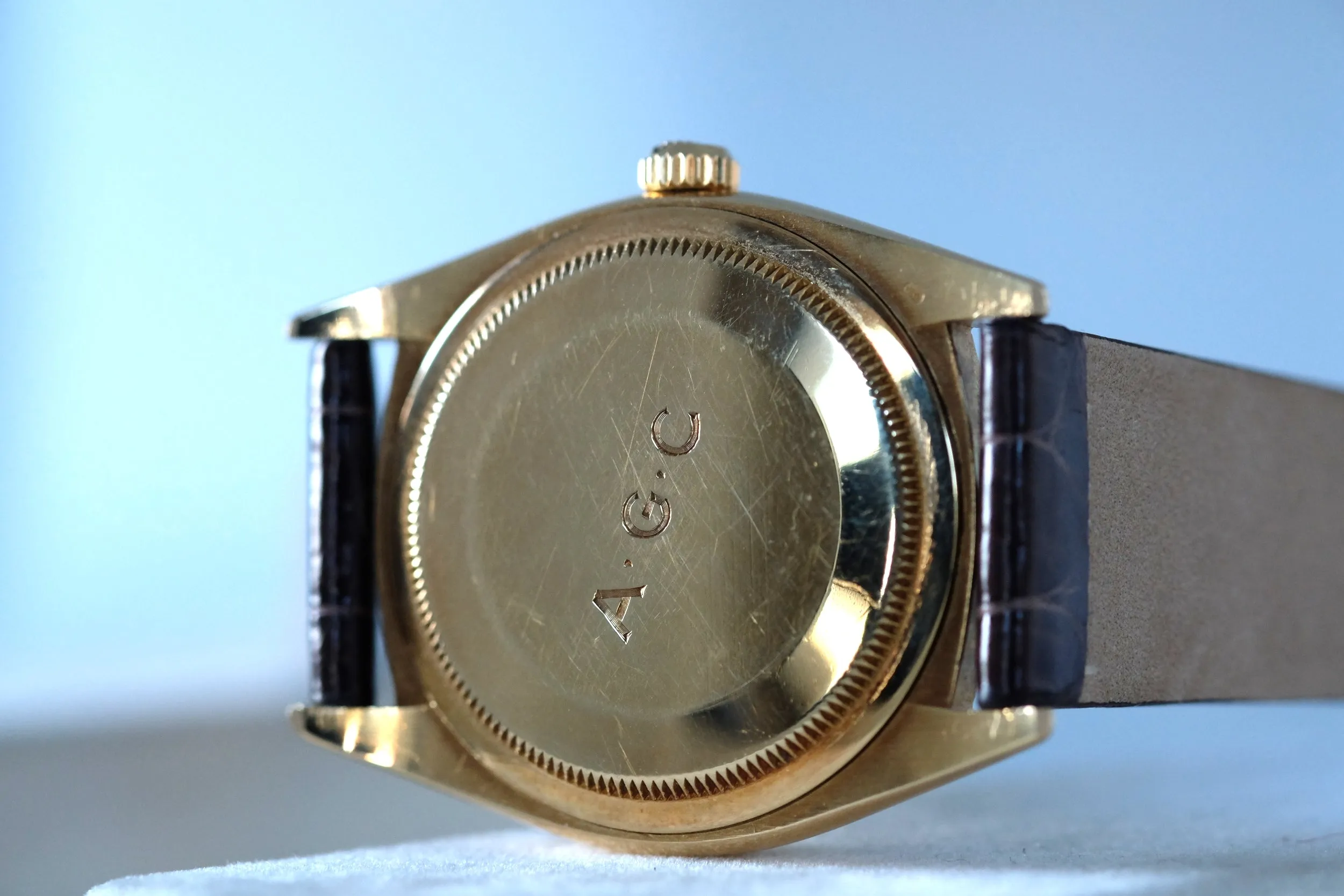 Rolex Oyster Perpetual Tiffany & Cc. with Underline Luminous Dial Ref. 1012