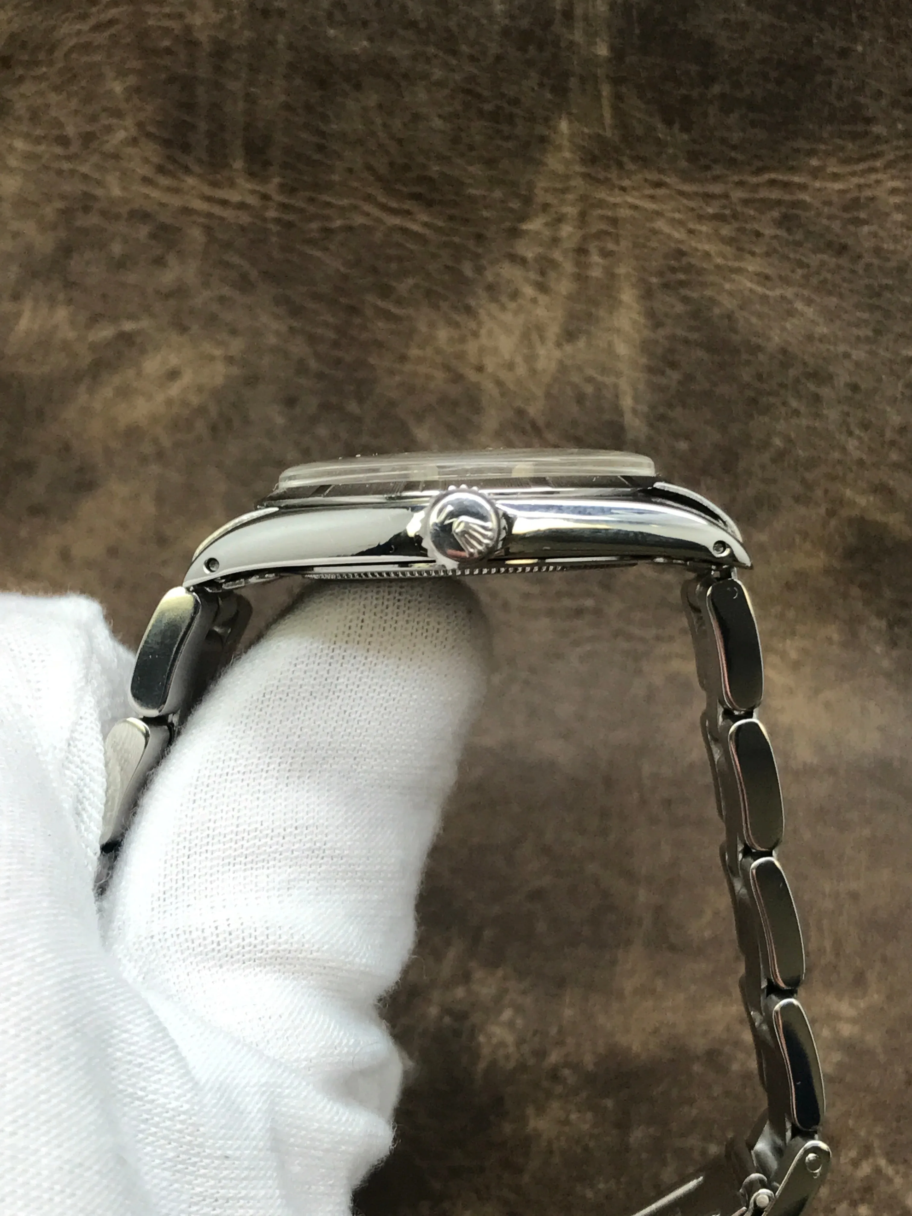Rolex Oyster Precision 6427 Silver Dial Manual Wind Watch