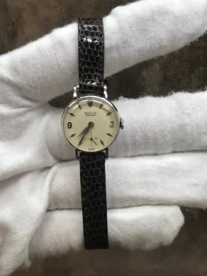 Rolex Precision 9074 Silver Dial Manual wind Women's Watch