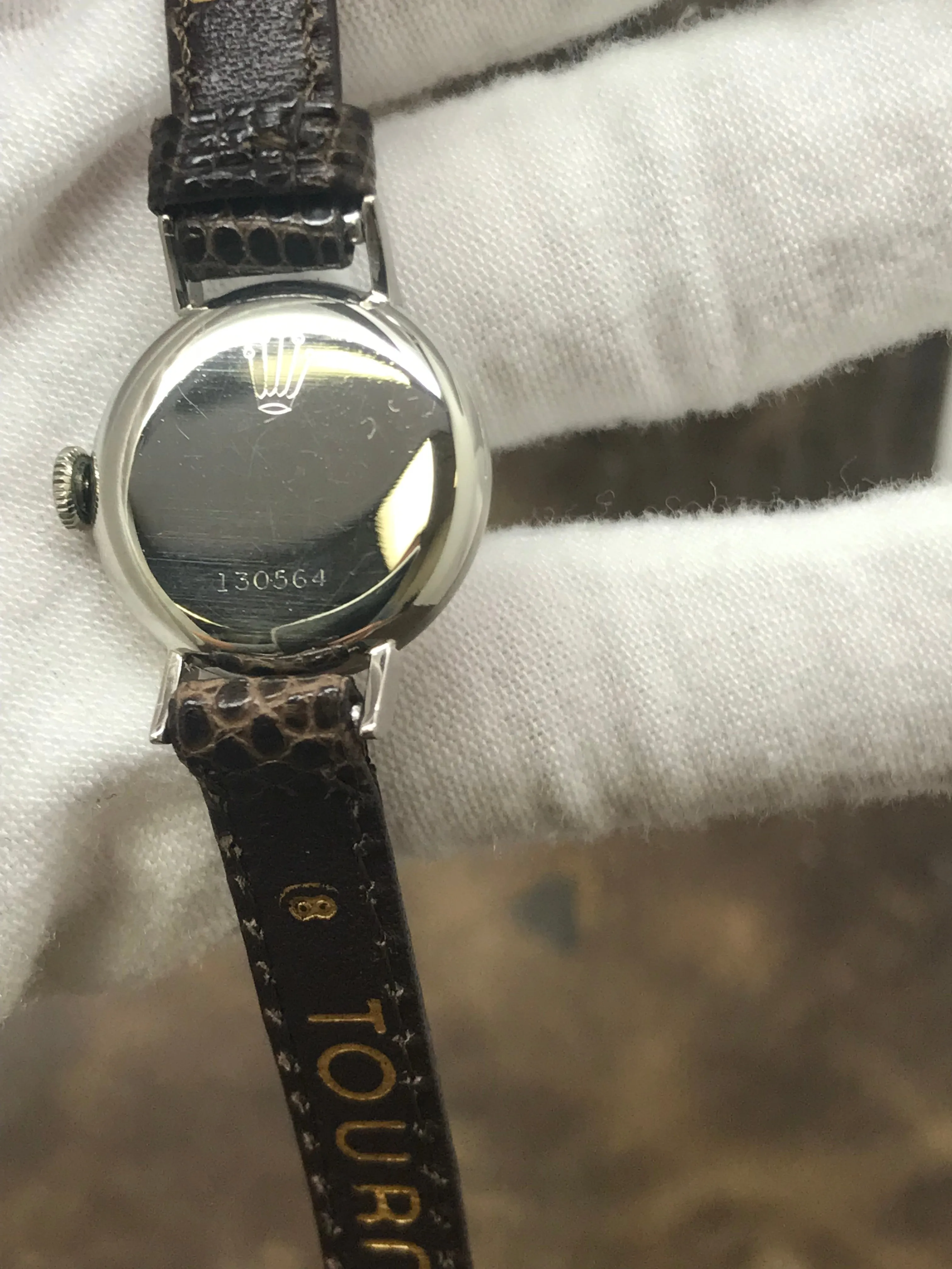 Rolex Precision 9074 Silver Dial Manual wind Women's Watch
