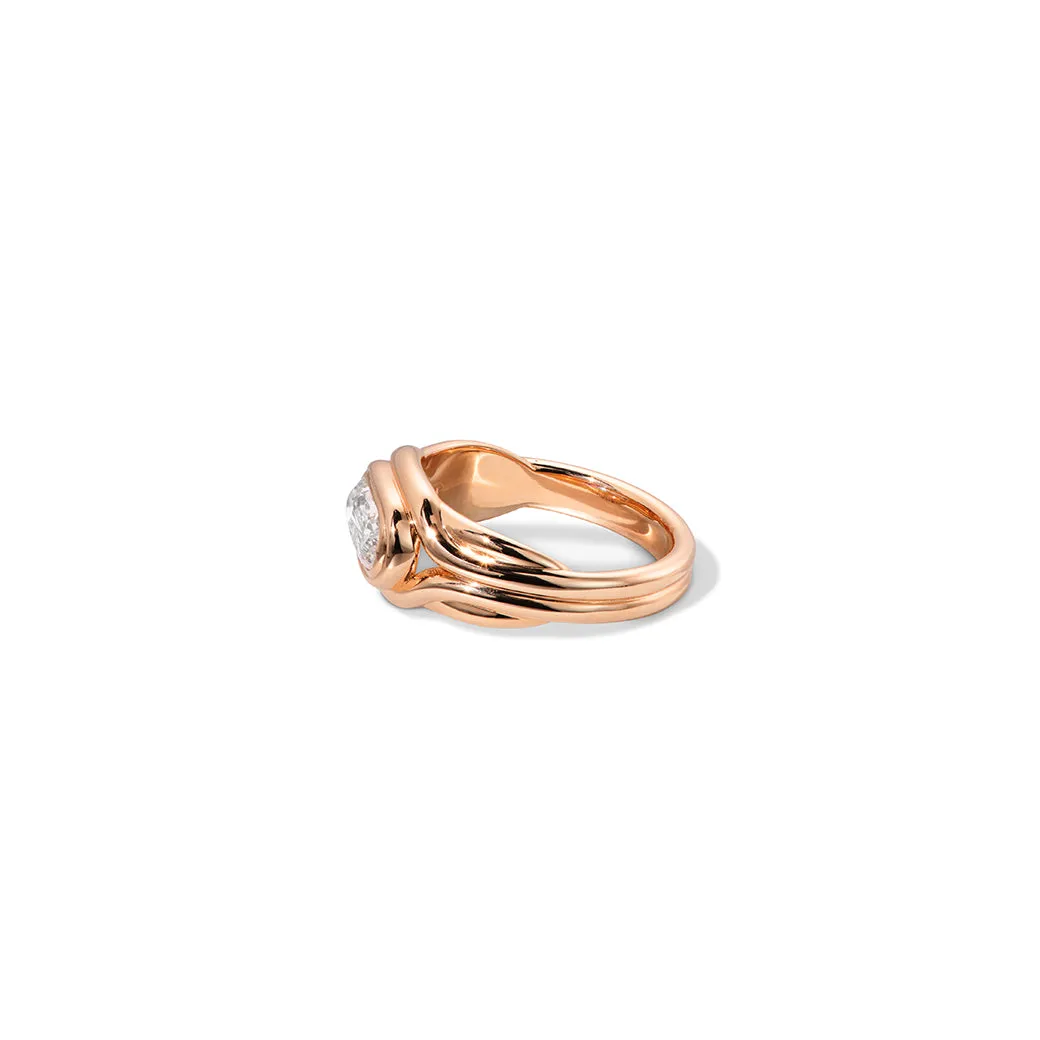 Seed Signet Ring - Diamond