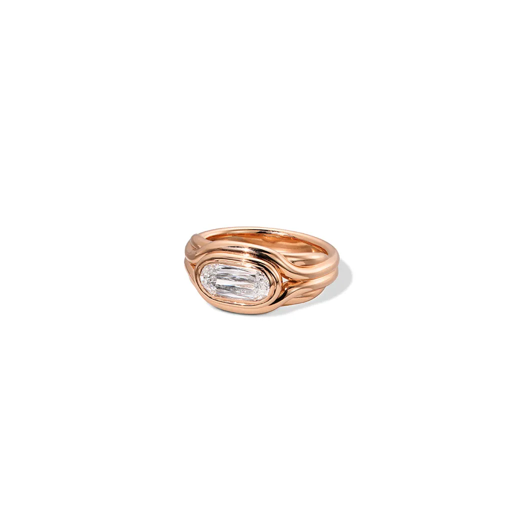 Seed Signet Ring - Diamond